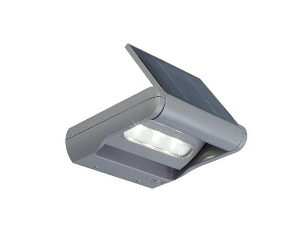 Lampa elewacyjna kinkiet zewnętrzny MINI LEDSPOT - SOLAR szary Lutec