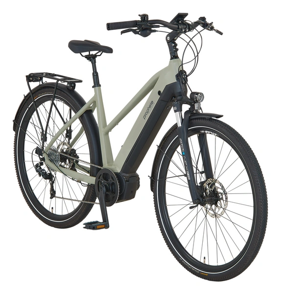 E-Bike Trekking »Entdecker 4.0«, 28 Zoll, Mittelmotor 36 V, 10-Gang, grau/schwarz