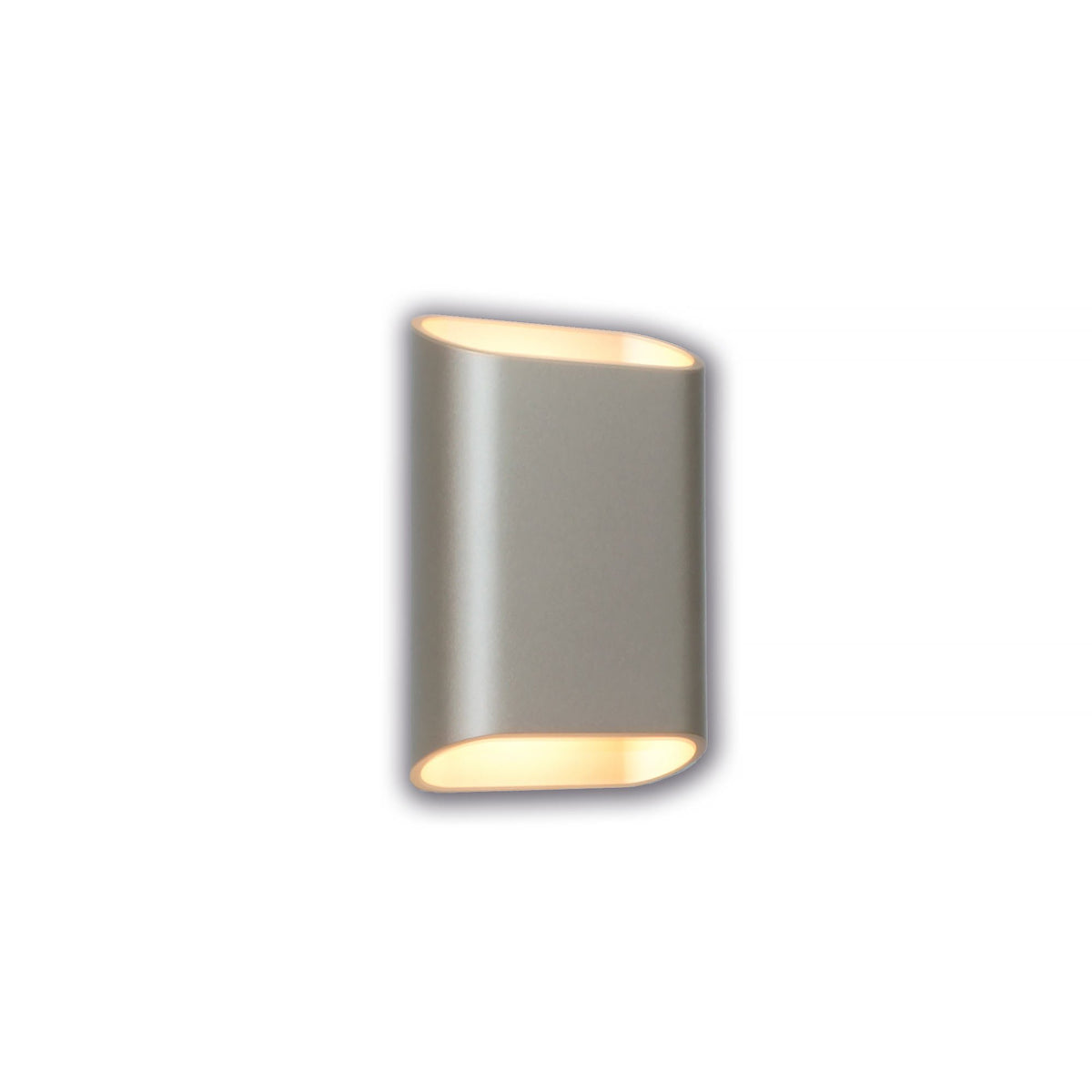 Artdelight wandlamp Diaz - 2 lichts - 4 x 15  cm - champagne