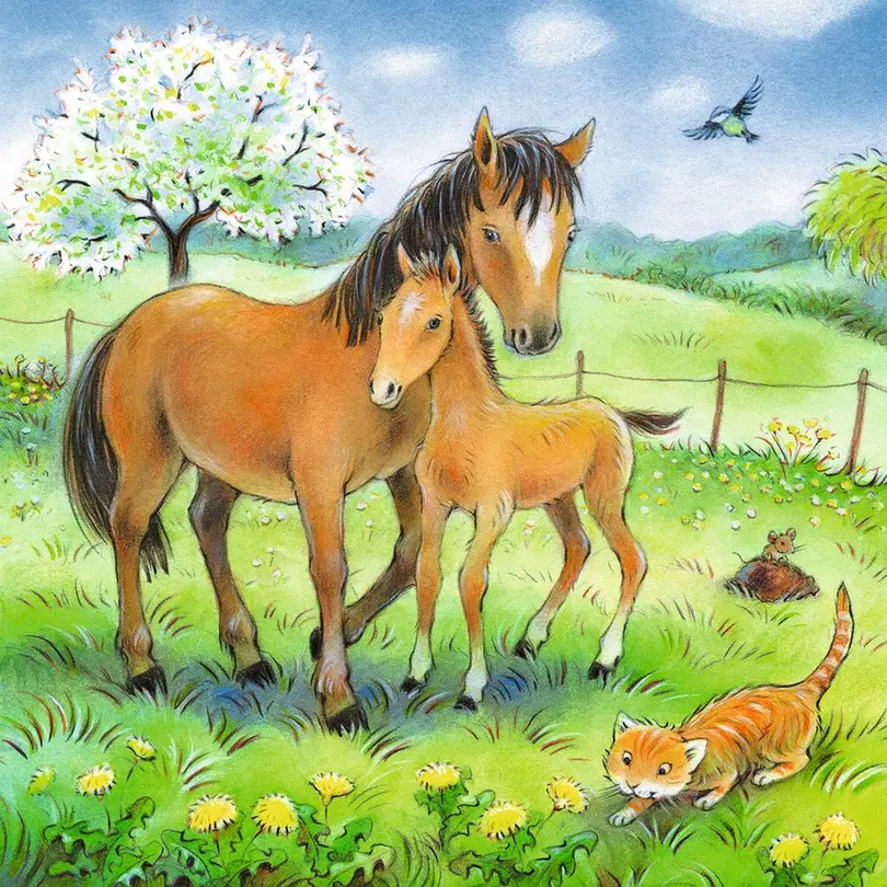 Puzzle 3er-Set Kuschelzeit