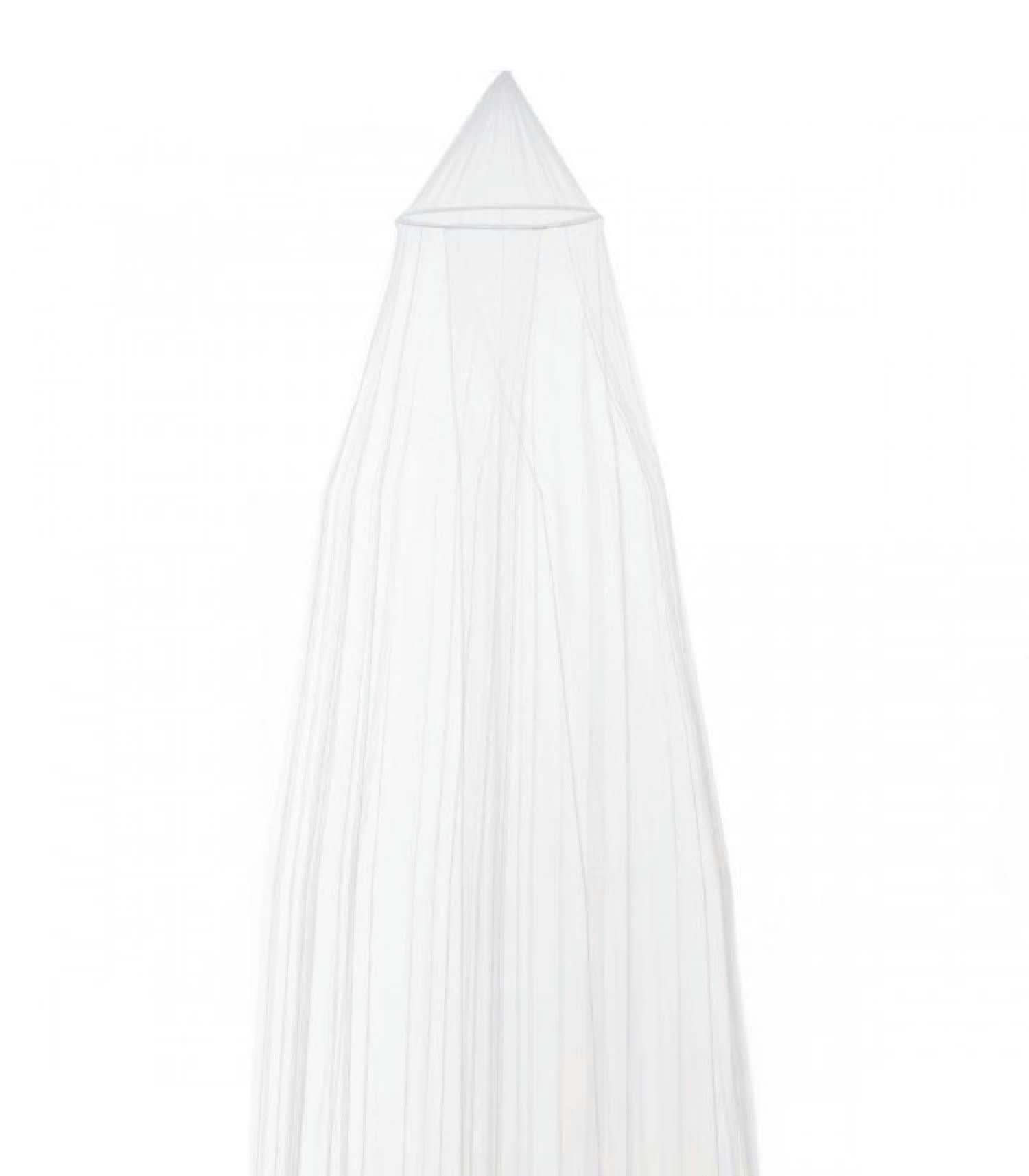 - Moustiquaire de lit polyester blanc 2 places