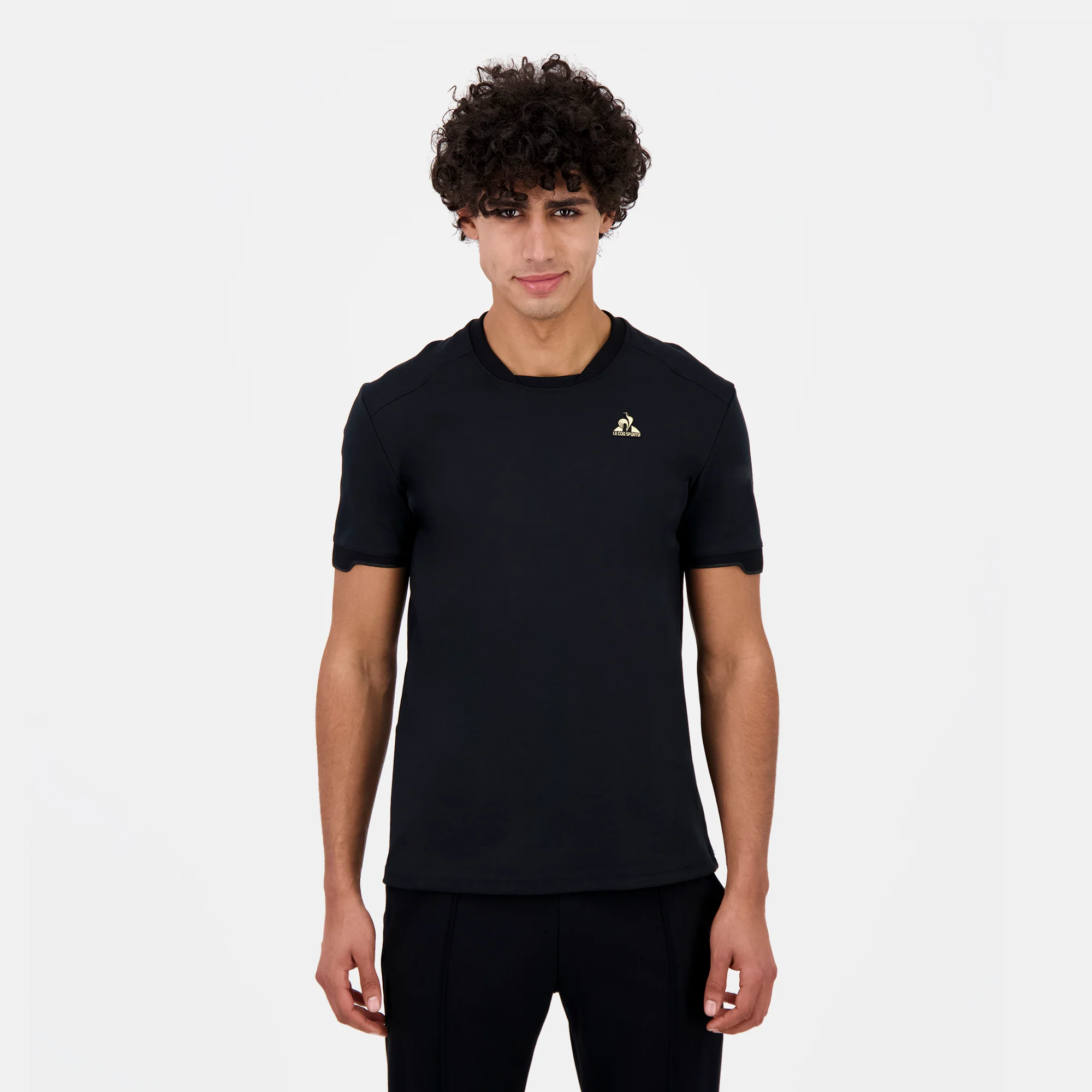 2510209-COQ D'OR Tee SS N°1 M black | T-shirt Homme