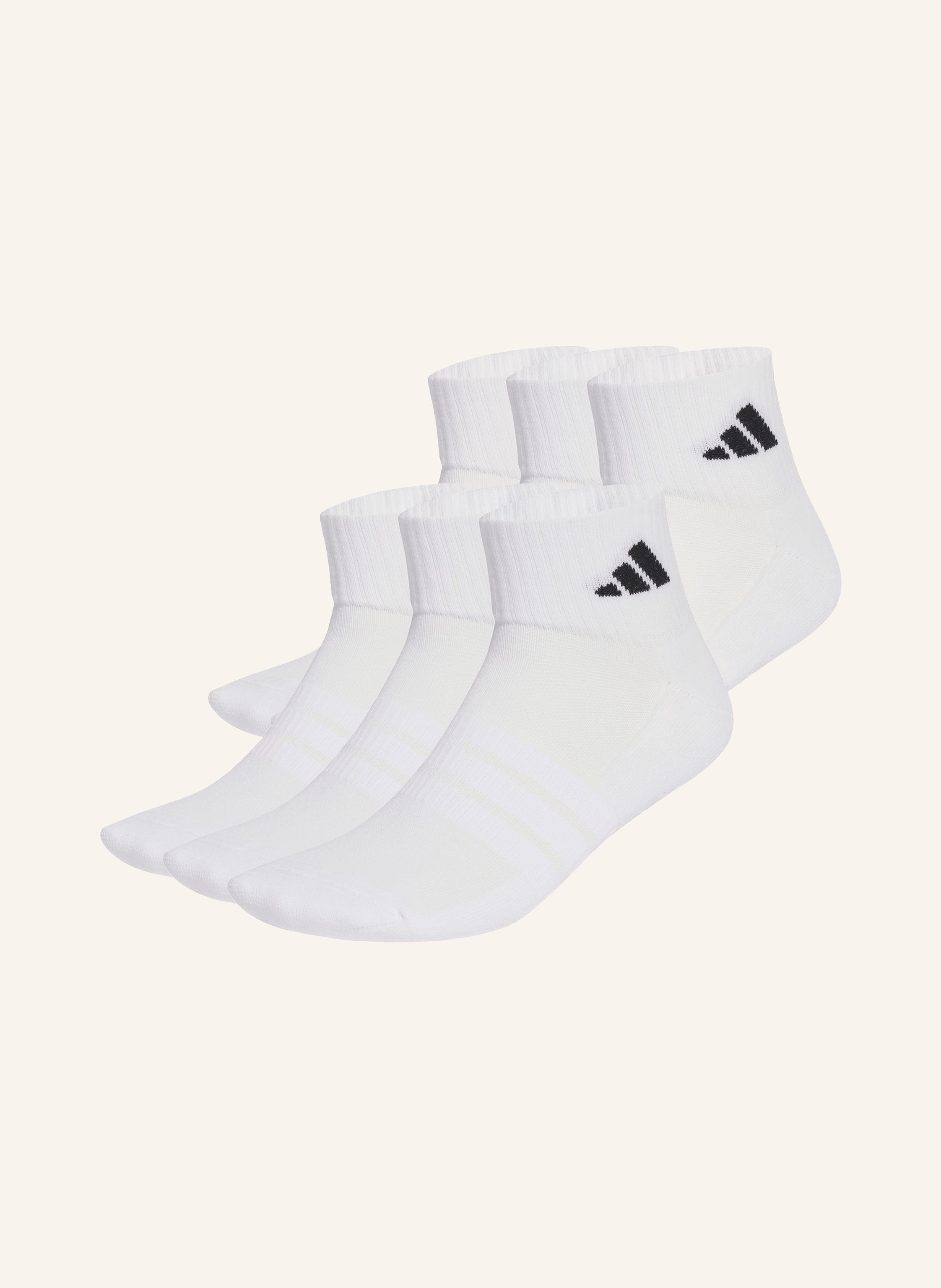 adidas 6er-Pack Sportsocken CUSHIONED ESSENTIALS ANKLE