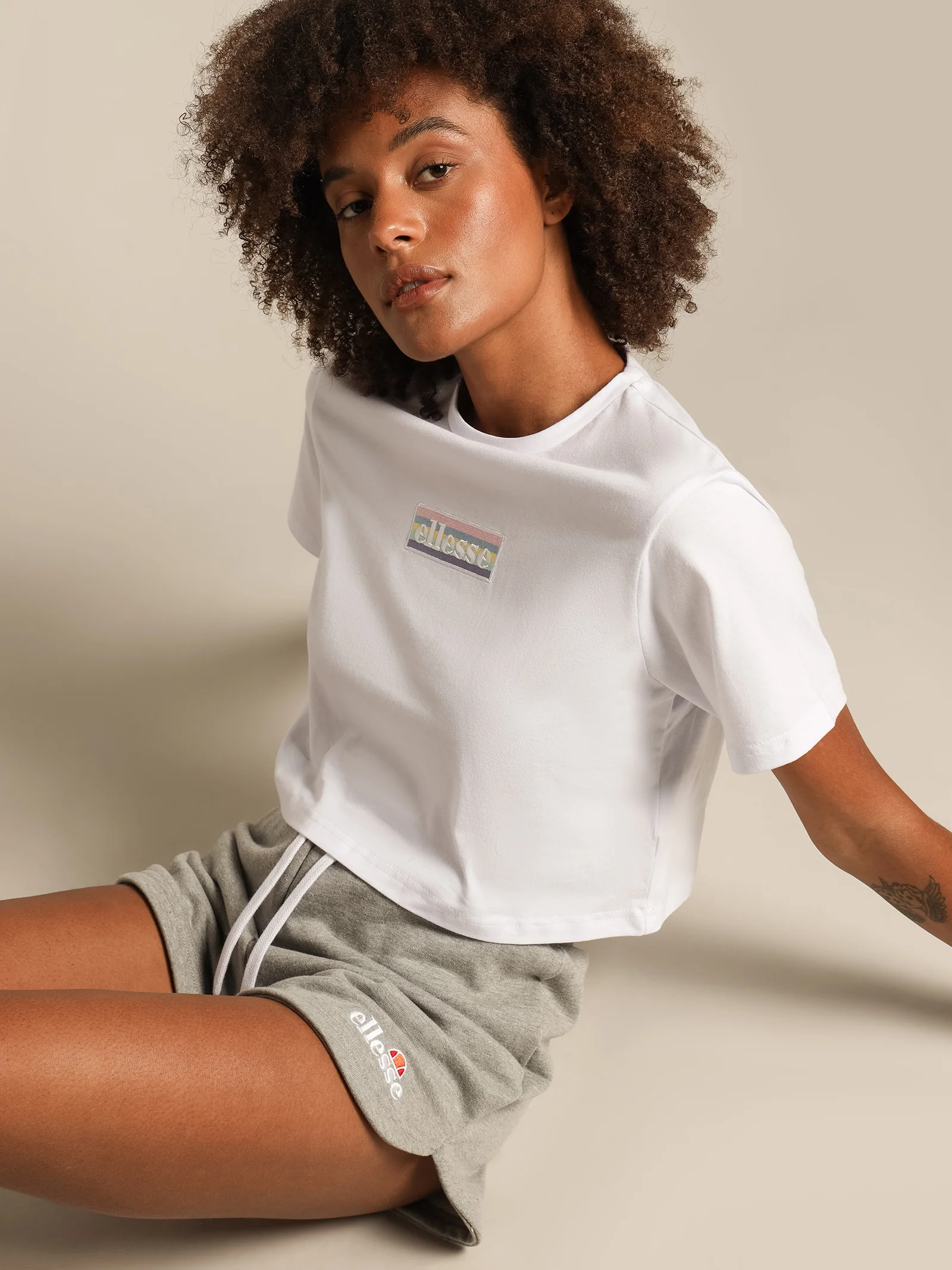 Hildan Crop T-Shirt