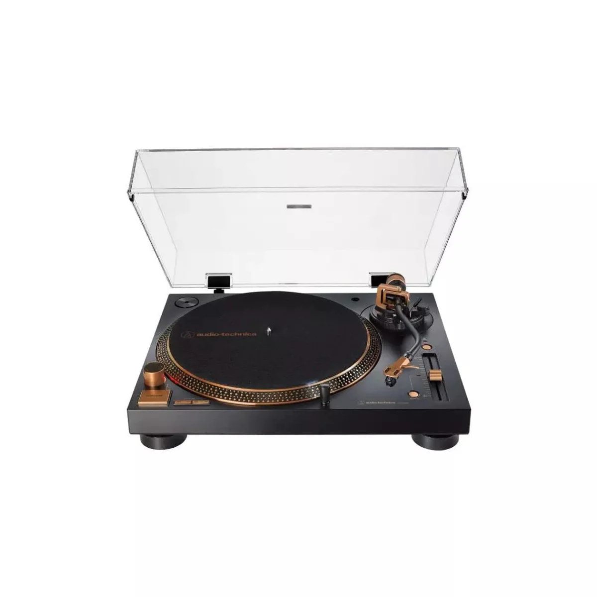 Audio Technica AT-LP120XUSB-BZ Direct Drive USB Turntable, Bronze 3-Speed Vinyl Player with Built-in Preamp and Digital Conversion