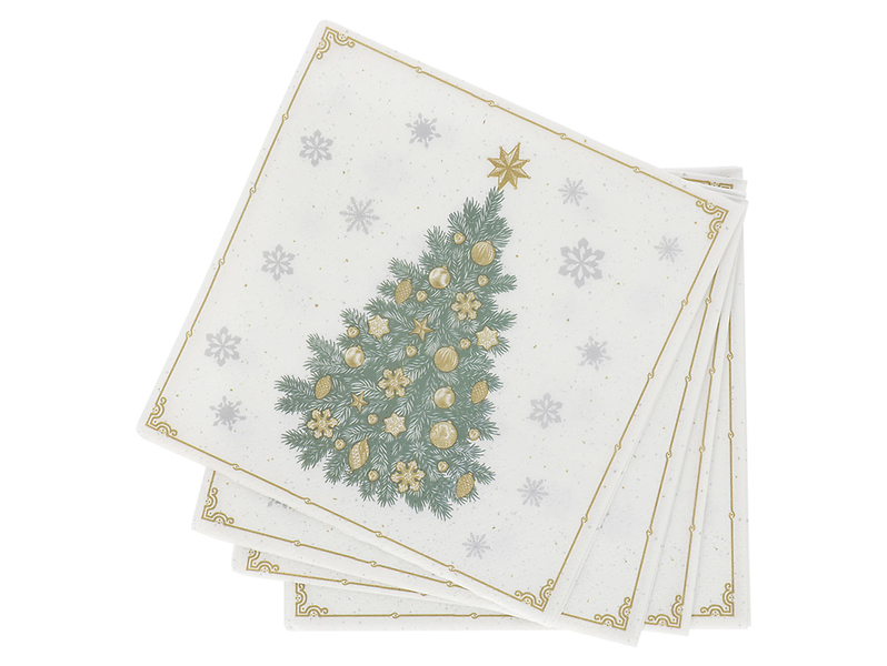 Serwetki Frosty Tree 20 szt. 33x33 cm