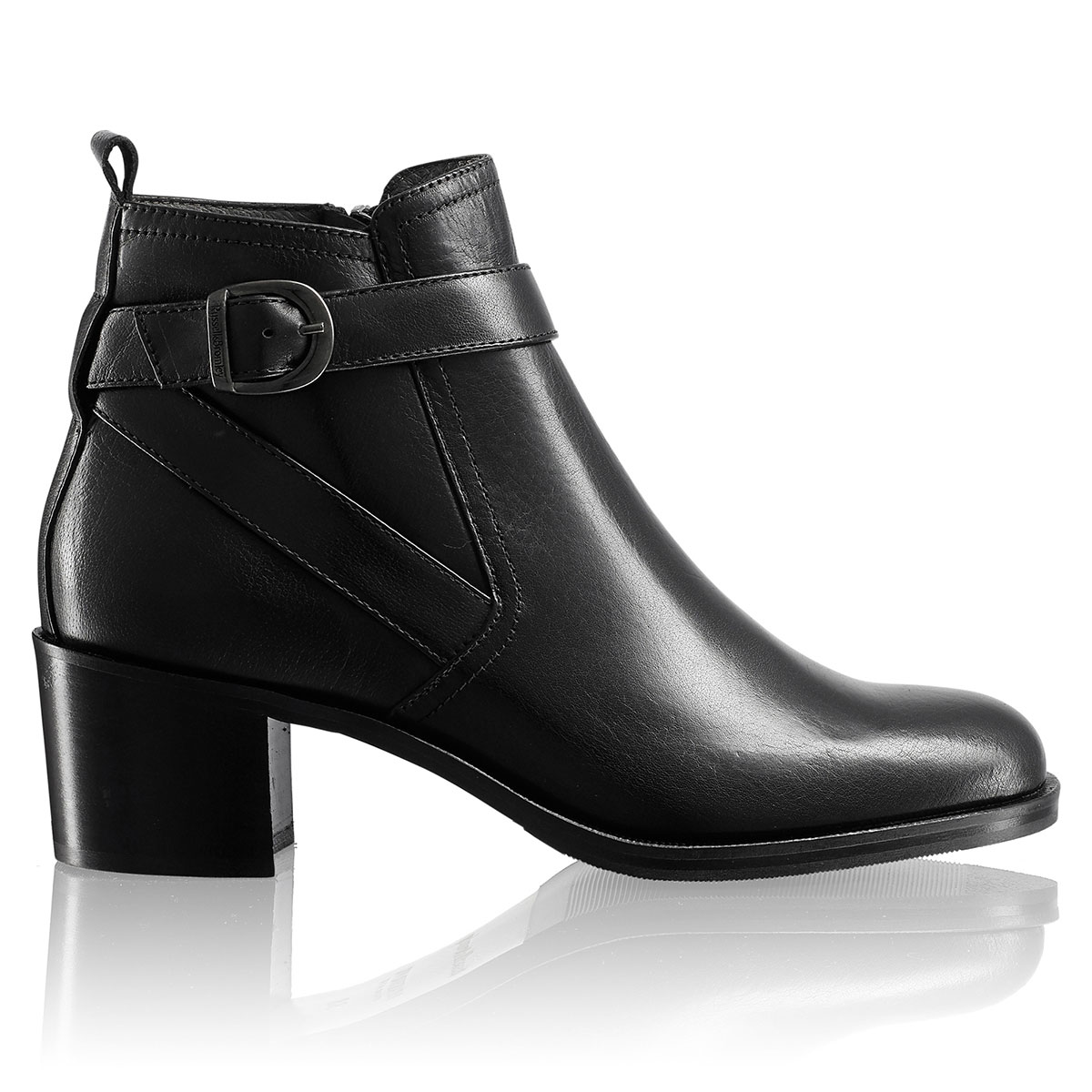 Russell & Bromley BELGRAVE Block Heel Ankle Boot