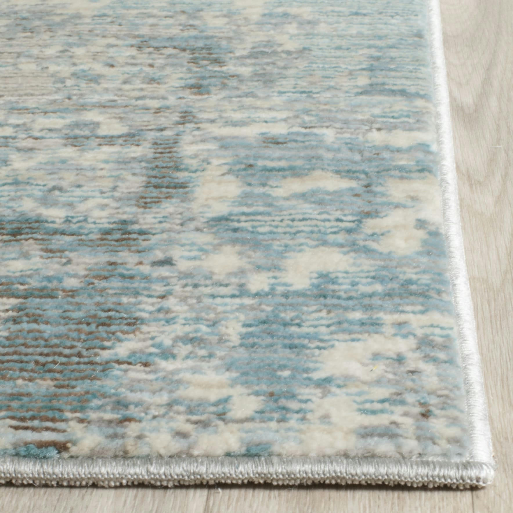 MYSTIQUE - Tapis de salon interieur en teal & multi, 91 x 152 cm