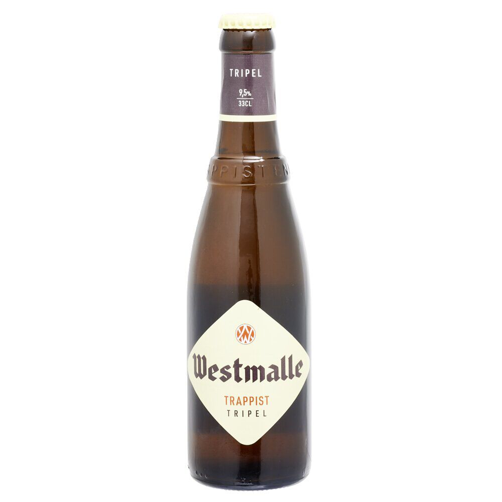 Bière blonde Tripel Westmalle 9% bouteille 33cl