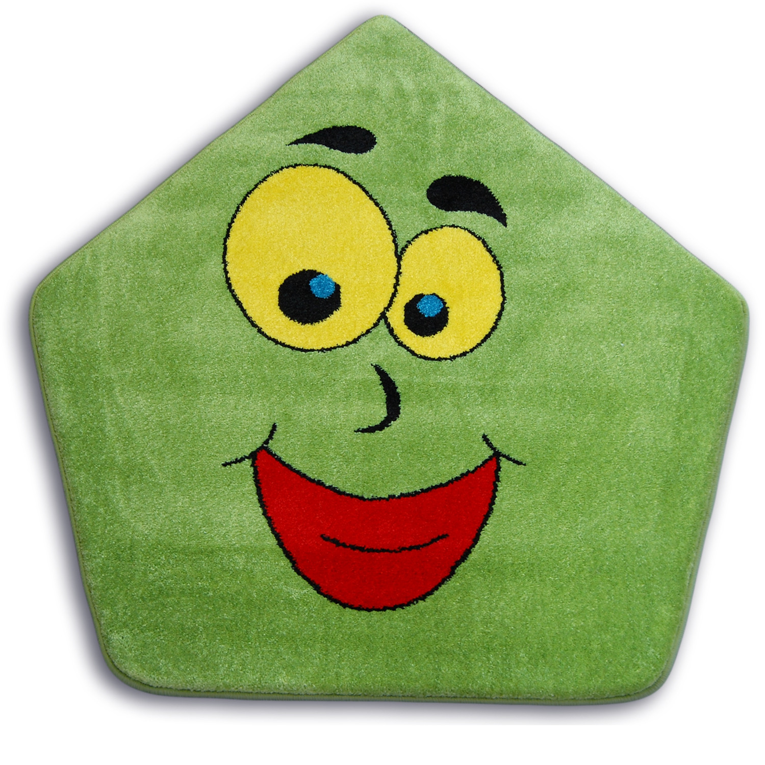 Dywan PAINT pięciokąt - 1553 green koło 100 cm