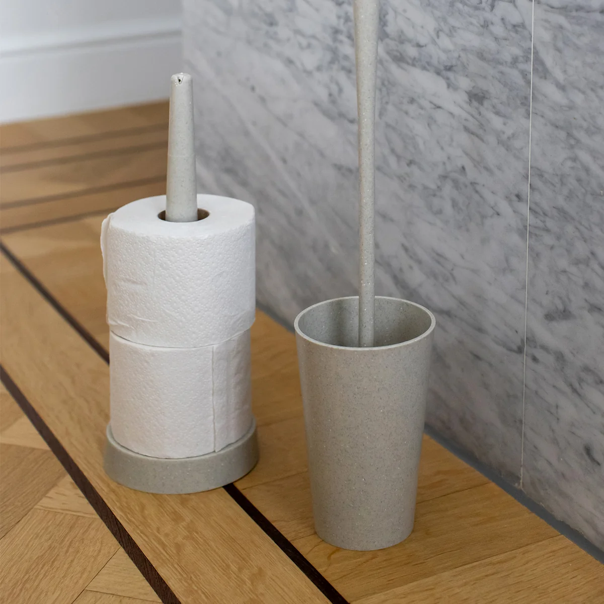 Koziol - Rio Toilettenbürste (Recycelt), nature grey