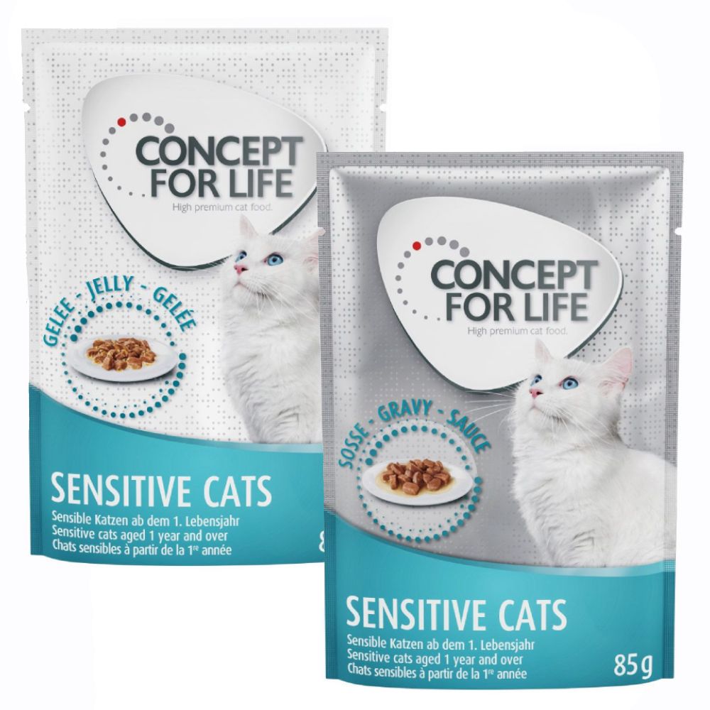 Concept for Life in Gravy & Jelly Mixed Saver Pack 24 x 85g