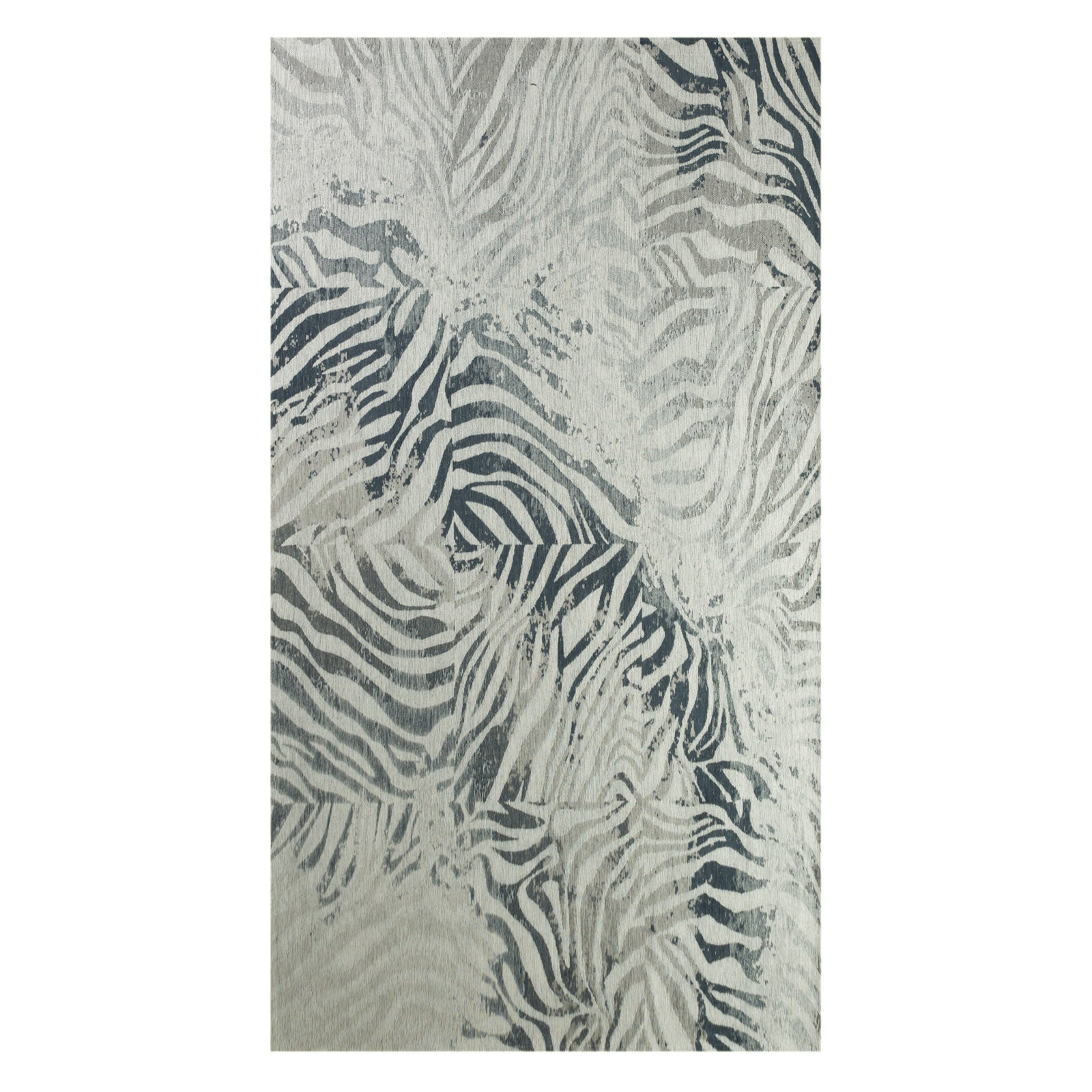 Lola&Moi vloerkleed Kenyan Sky - blauw - 80x150cm