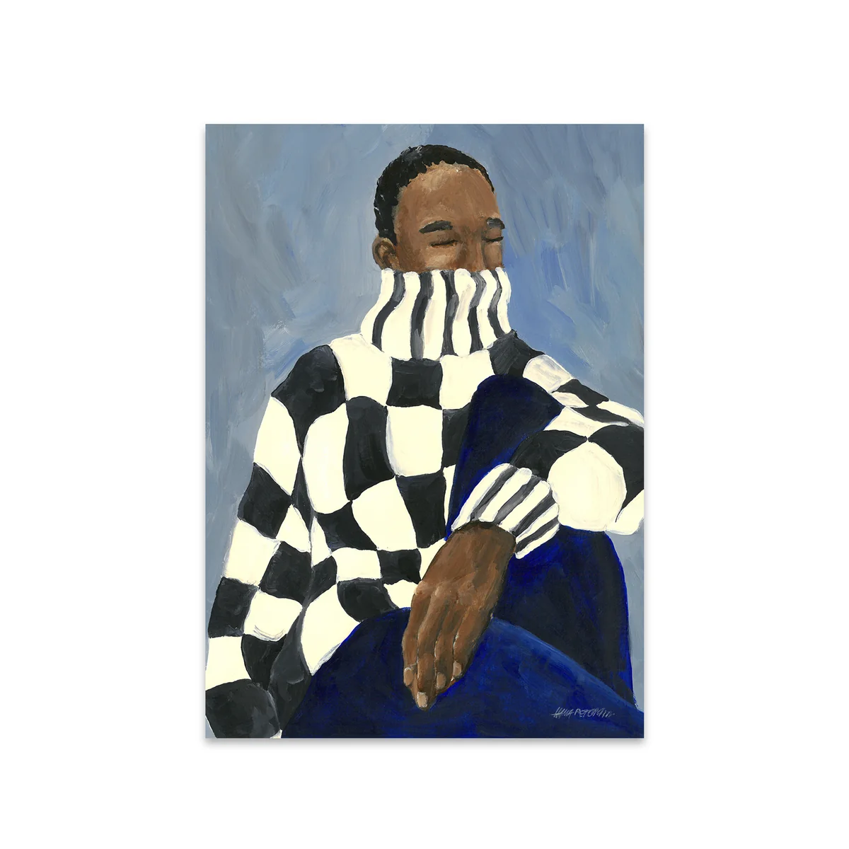 The Poster Club - Check von Hanna Peterson, 50 x 70 cm