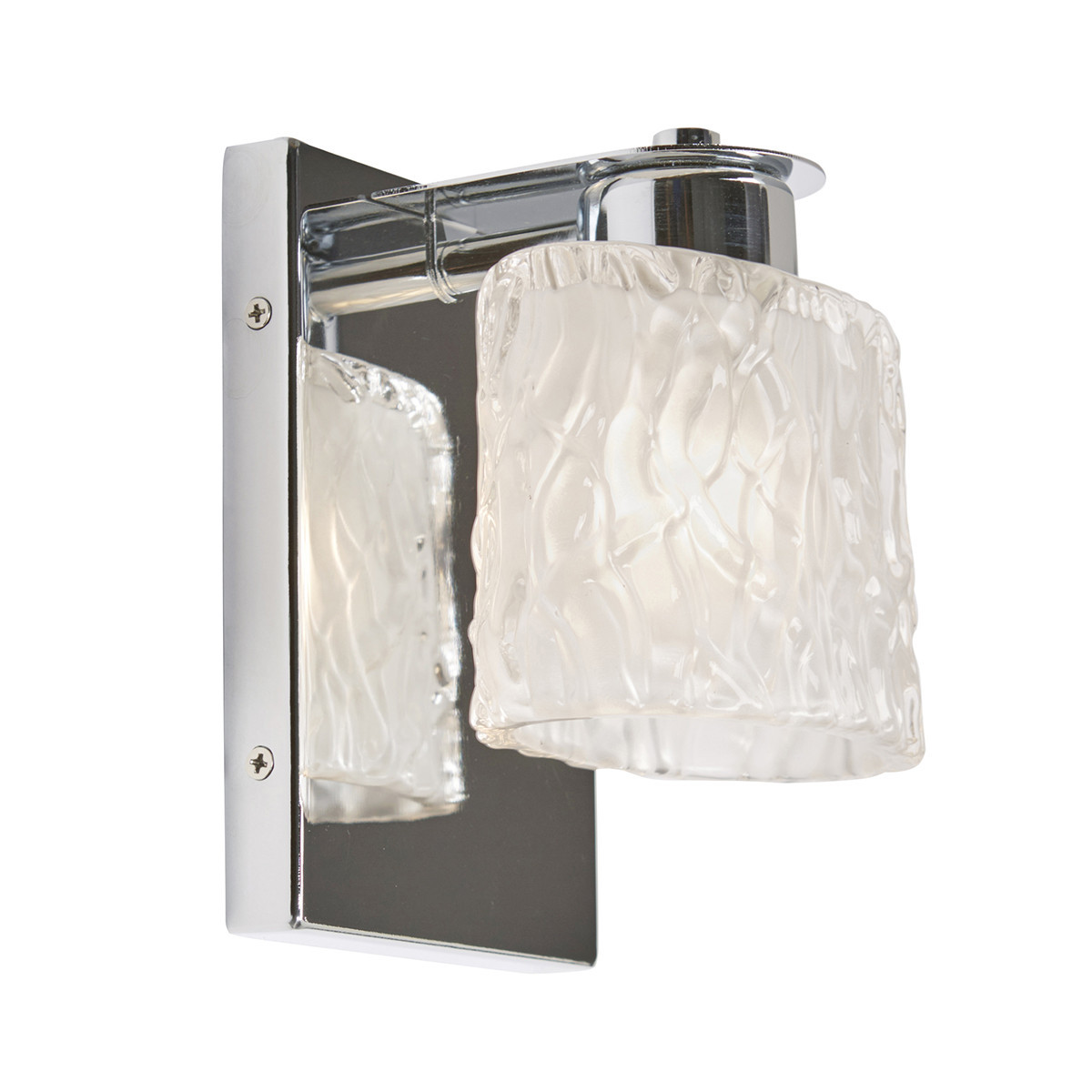 Kinkiet srebrny Seaview 1xG9x3W wym:18,1x14,4x11,6cm IP44 Quoizel