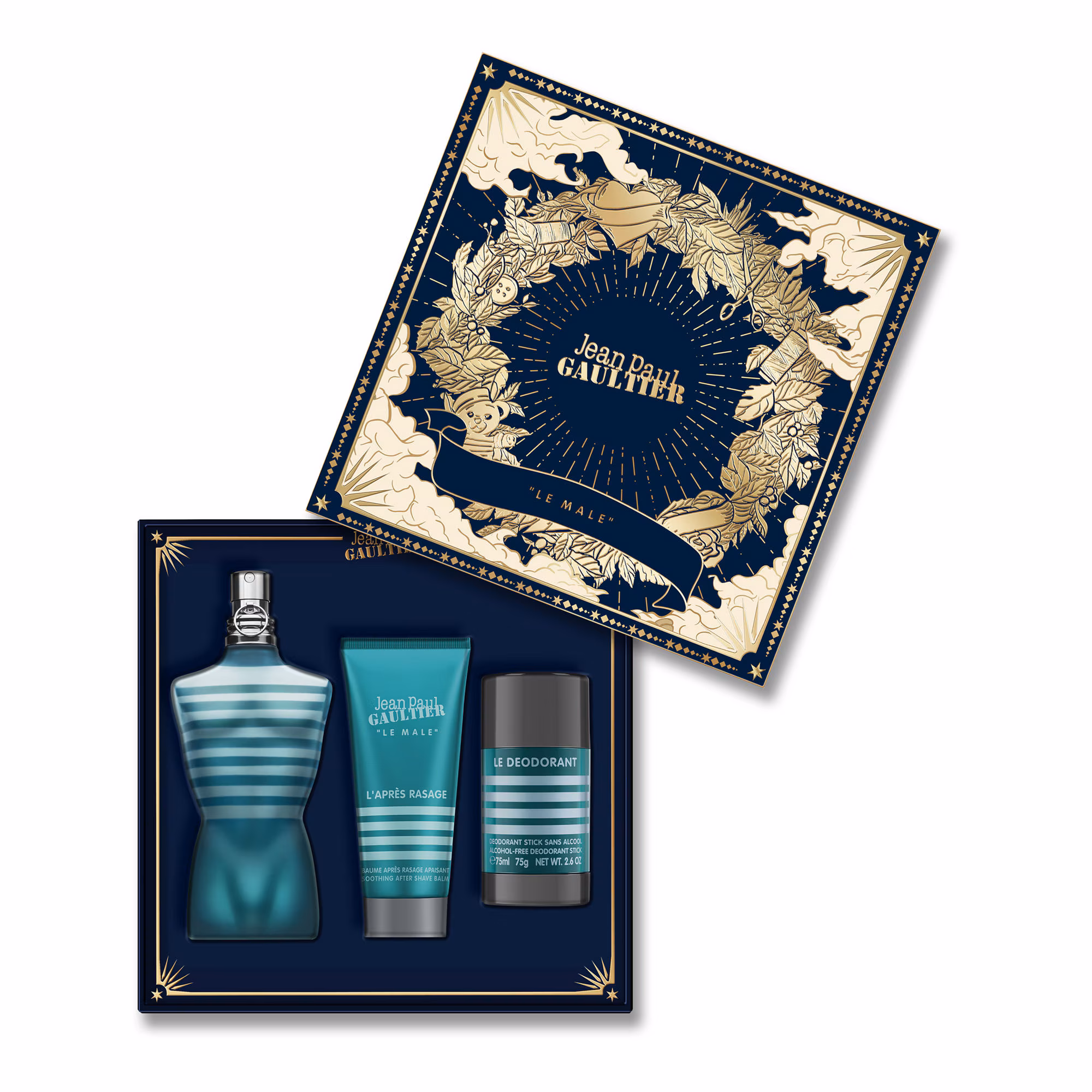 LE MALECoffret - eau de toilette + baume après-rasage + déodorant stick