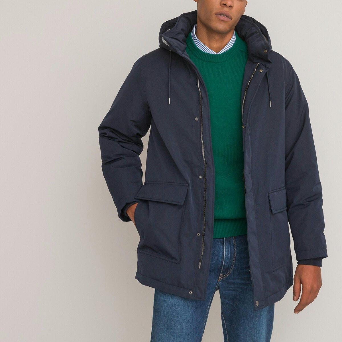 Parka chaude col montant