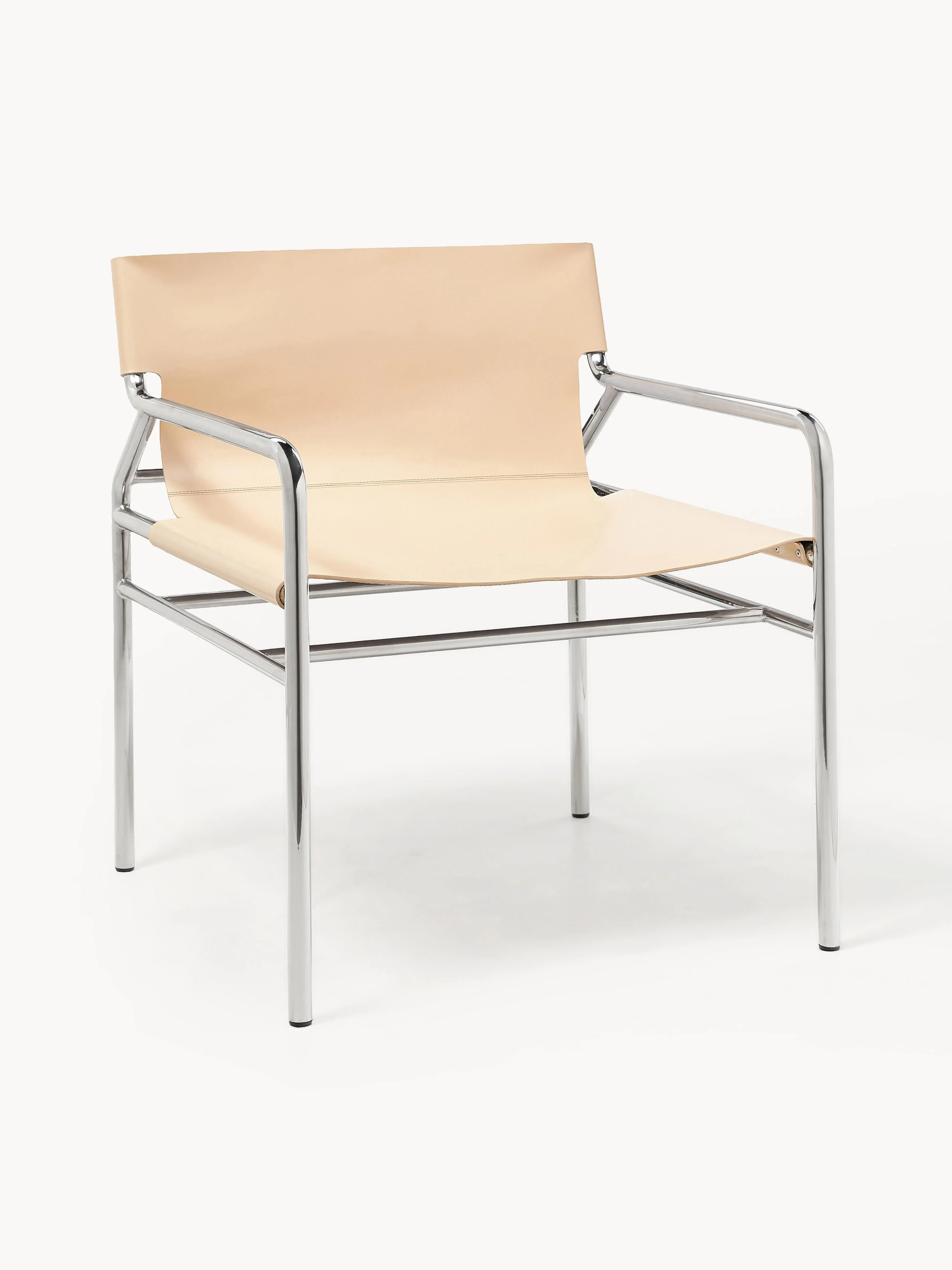 Leder-Armlehnstuhl Dion
