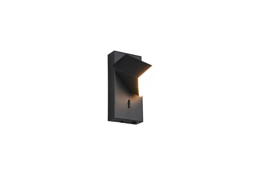 Kinkiet RAGLANczarny LED 1x3W 400lm wym:15x7x8,5cm IP20 Trio