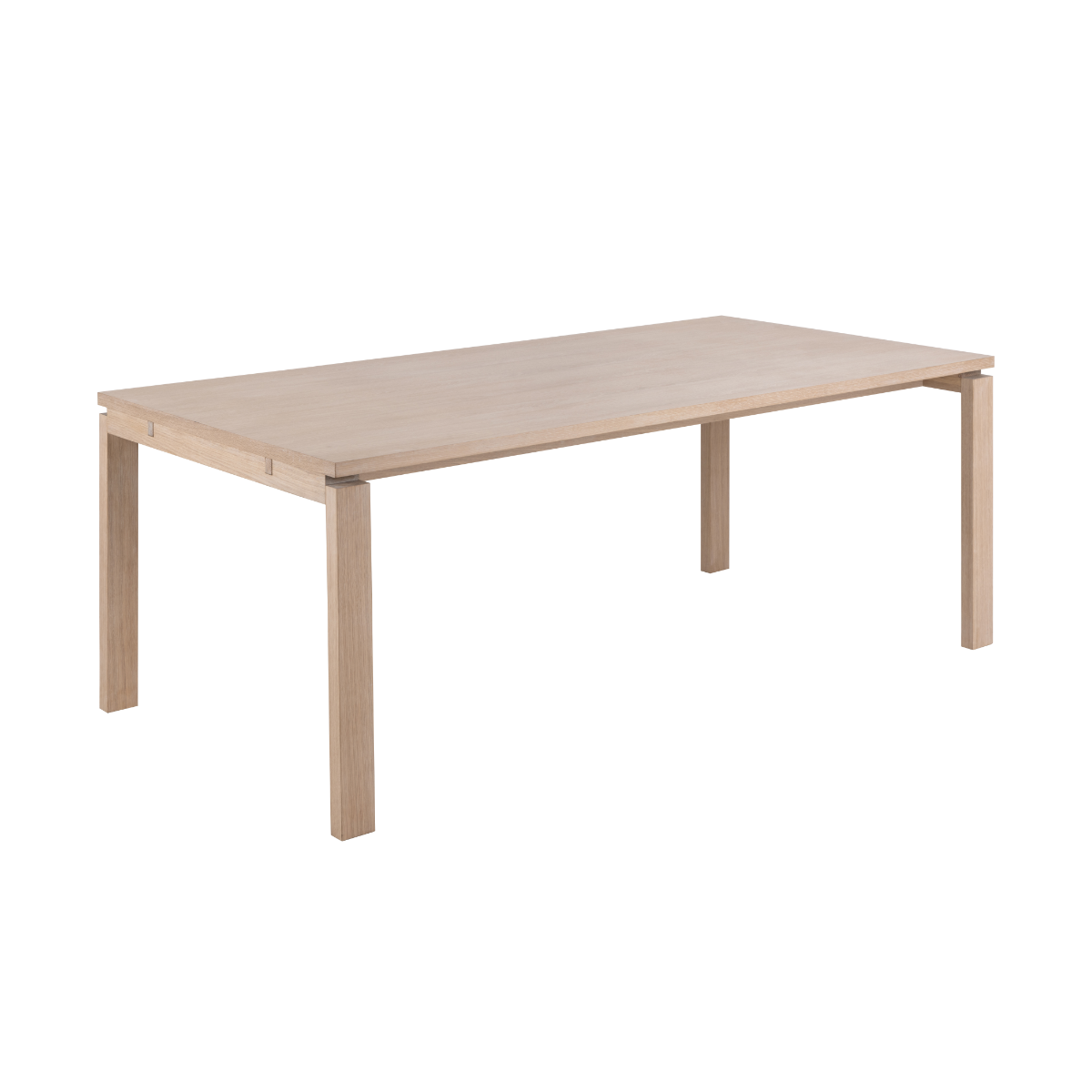 Rebellenclub Eetkamertafel Nampa - 200 x 100 cm - Licht Eiken