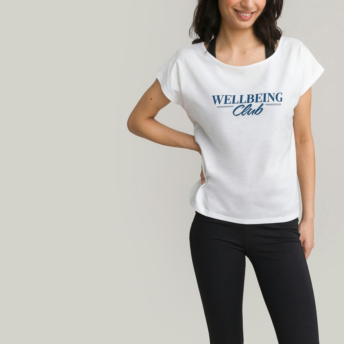 T-shirt de sport, col rond