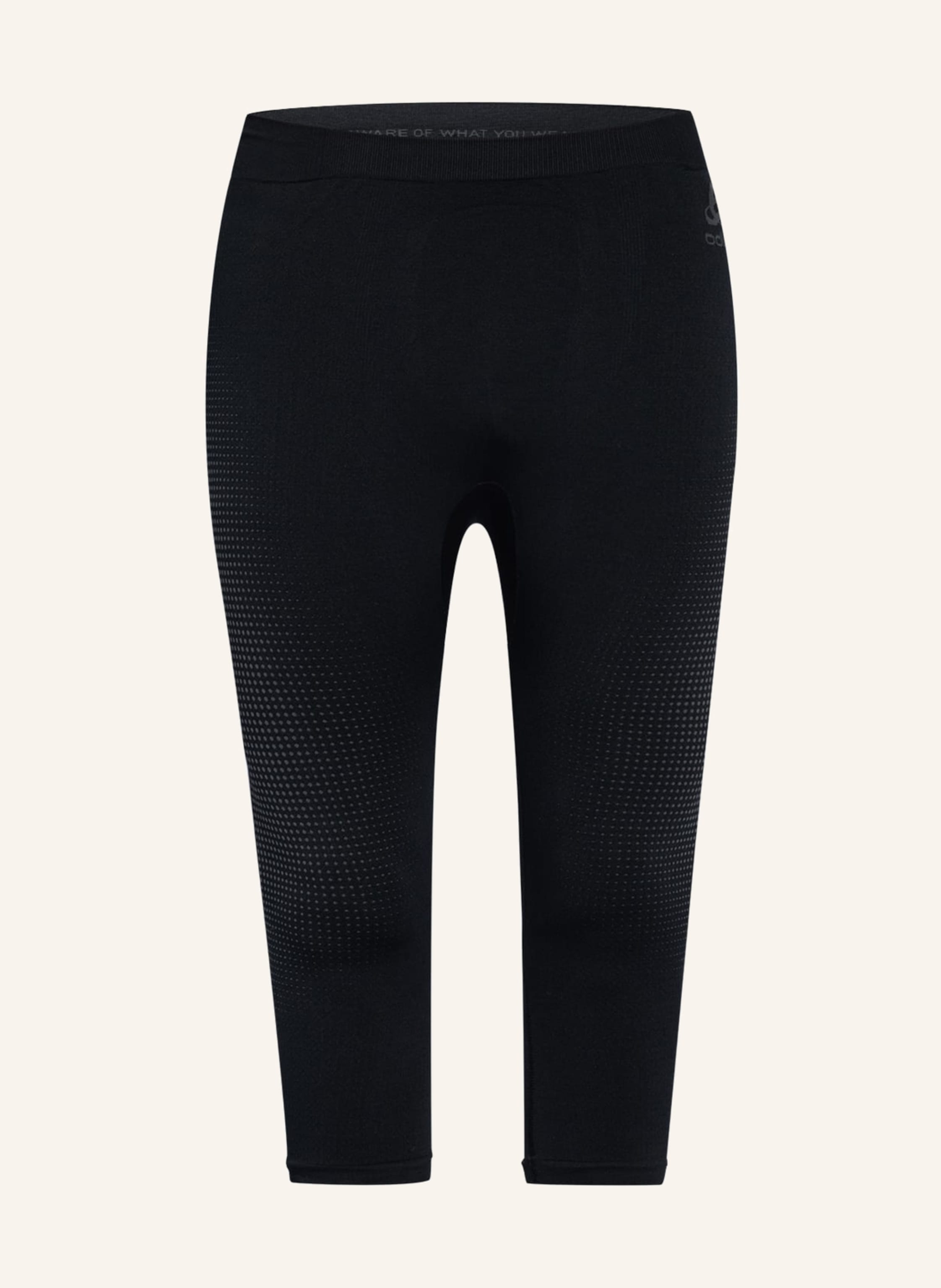 odlo Funktionswäsche-Hose PERFORMANCE WARM ECO mit verkürzter Beinlänge
