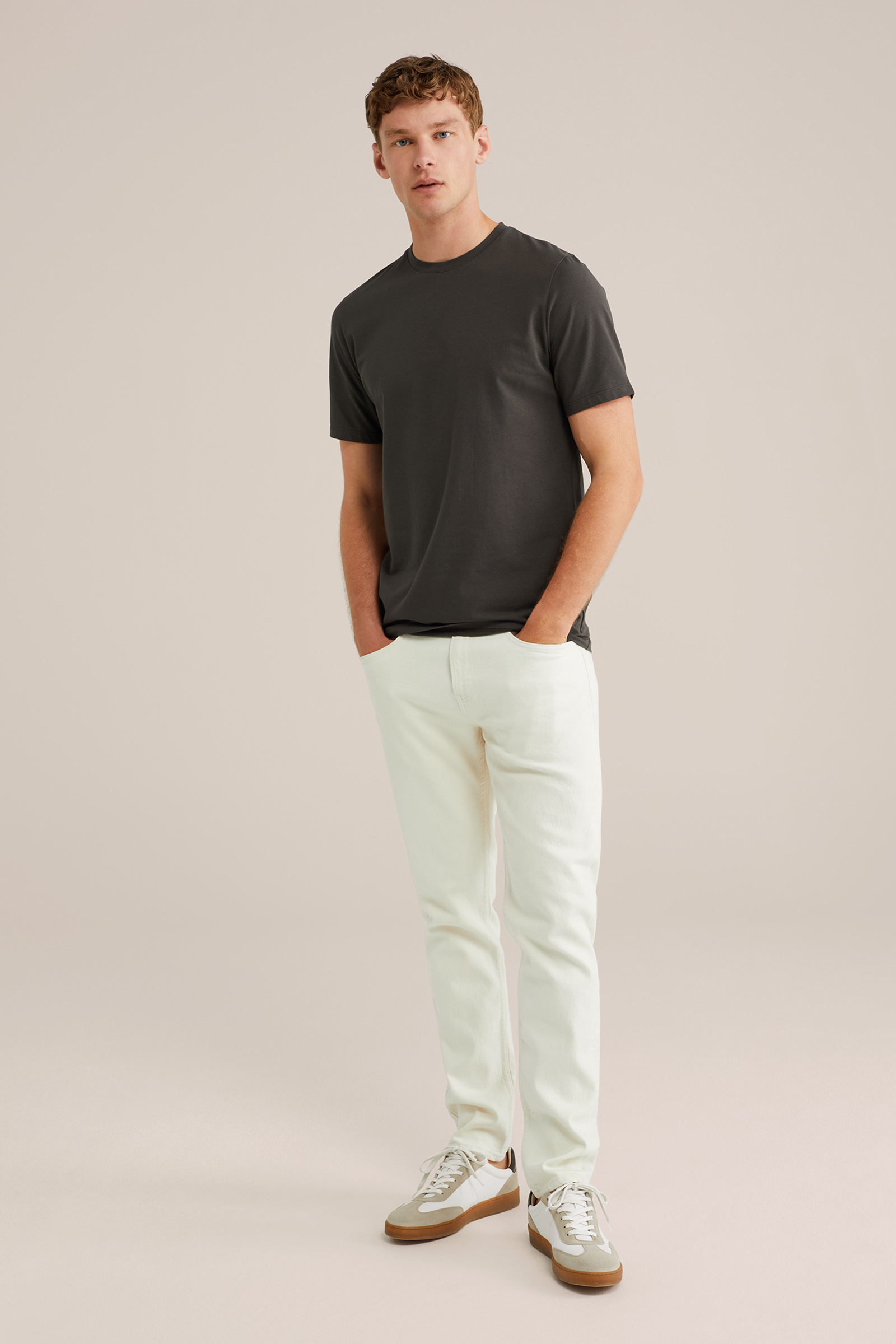Heren Slim fit T-shirt