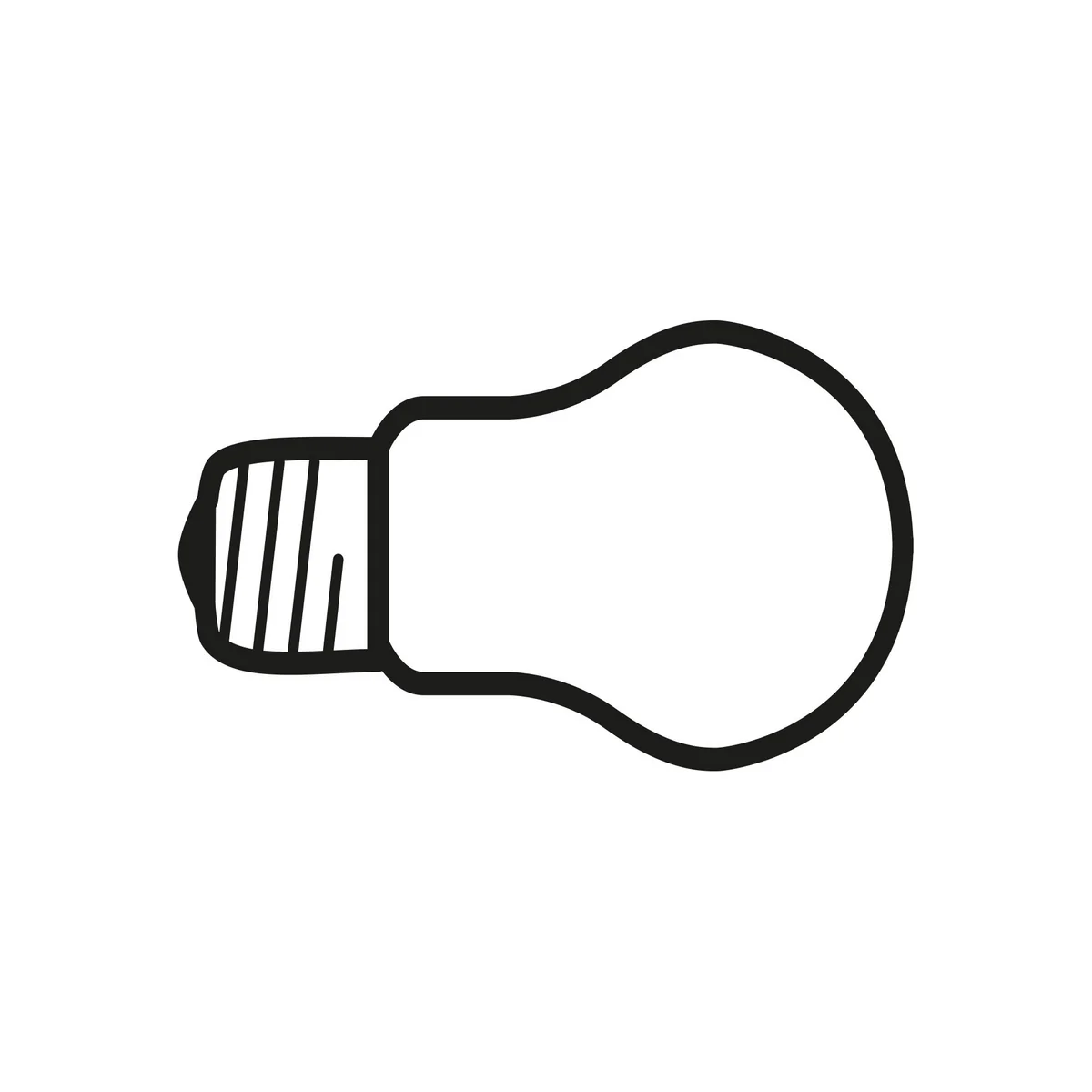Flos - LED-Leuchtmittel für Snoopy, Céramique
