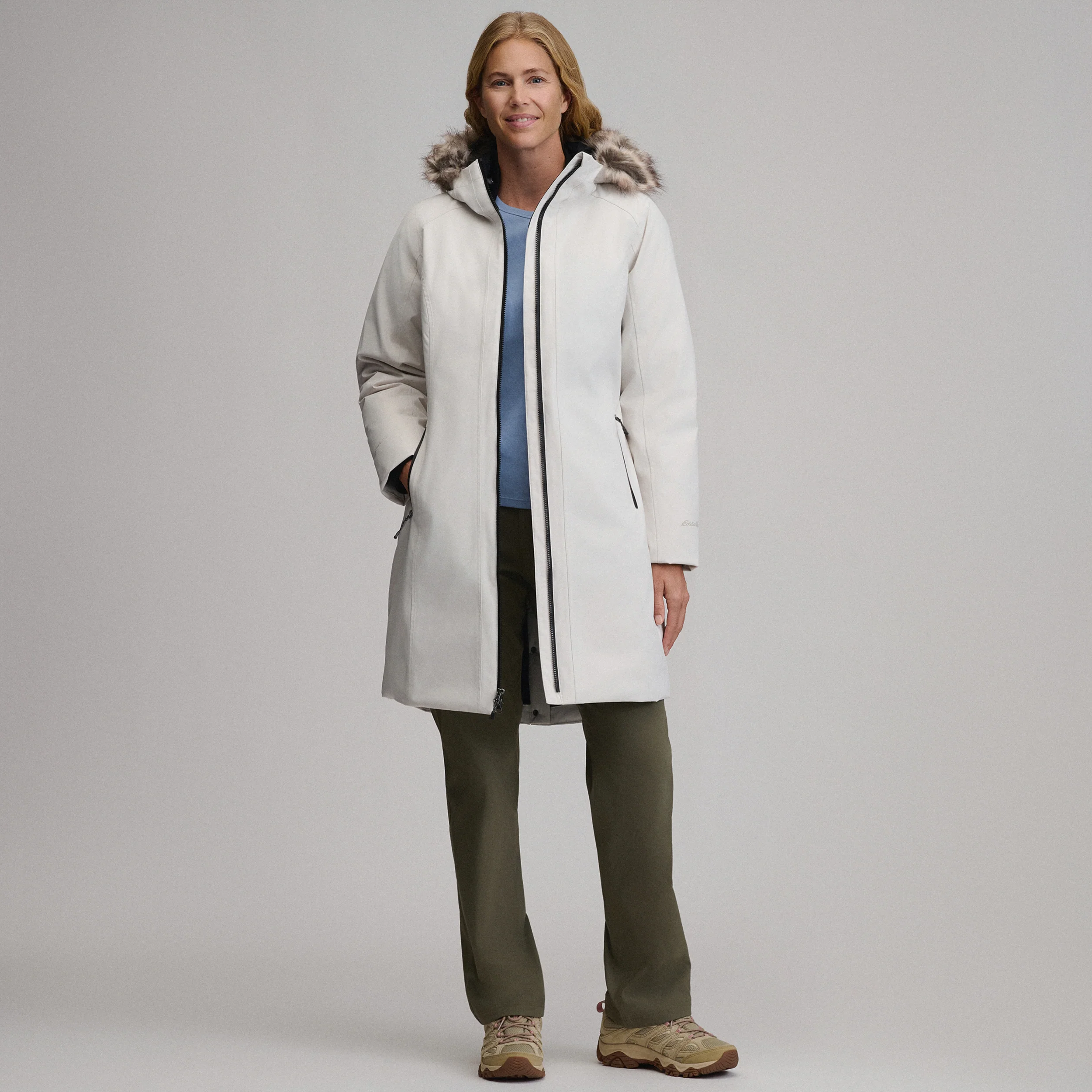 Women's Olympia Waterproof Down Stadium Coat