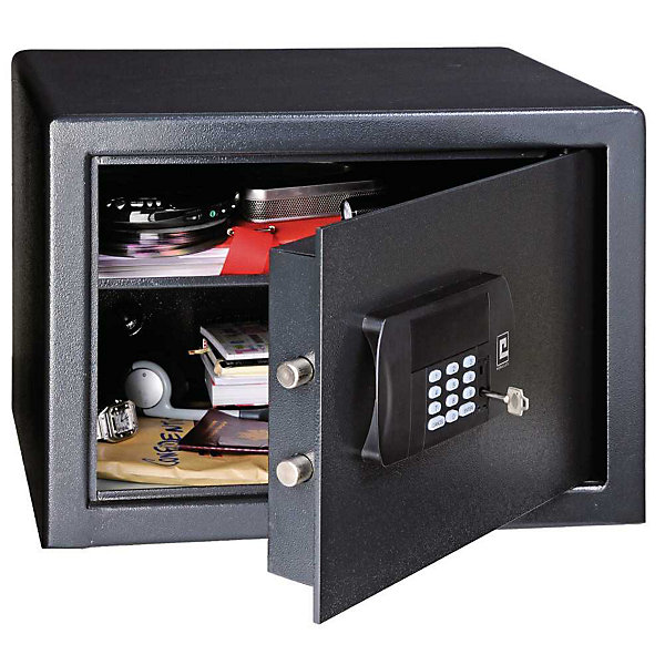 Coffre-fort electronique HERACLES CFE3 40L bleu gris fonce