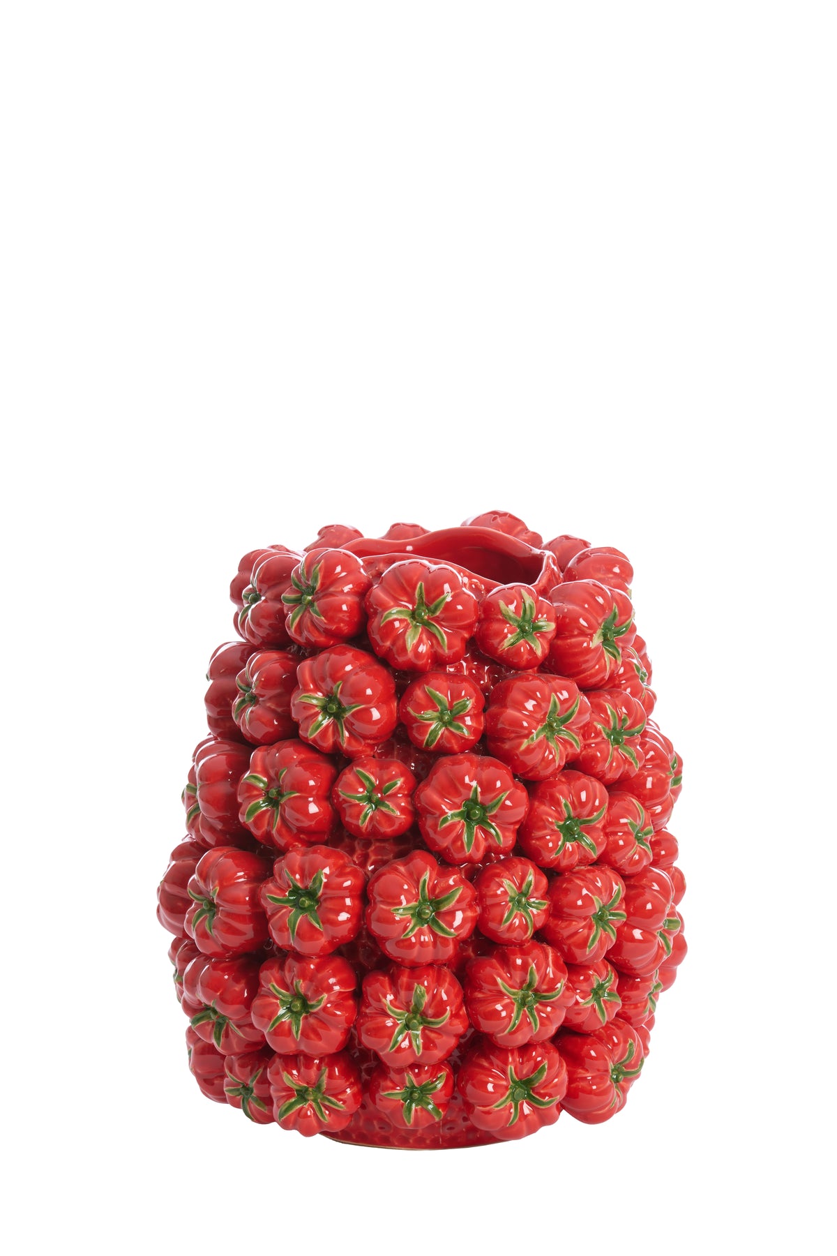 Light & Living vaas TAMINA - 34x33x37cm - rood