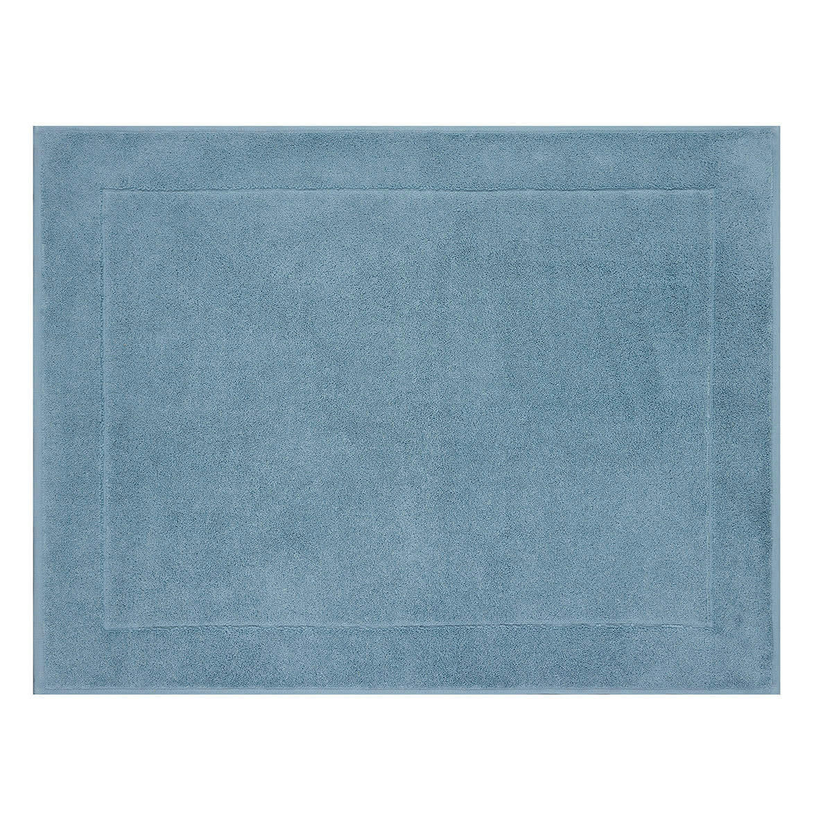 CARESSE - Tapis de bain en coton voile grisé 60 x 80