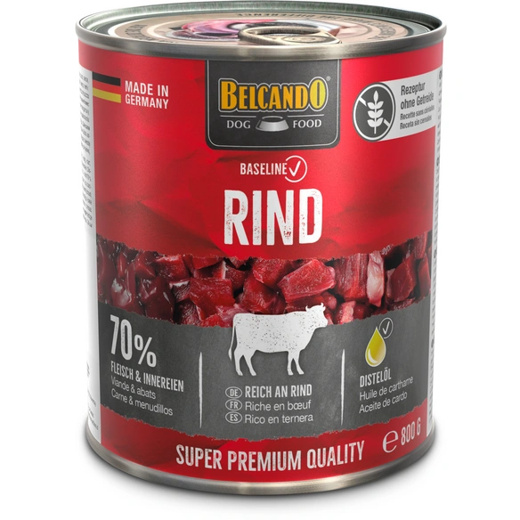 Alleinfuttermittel, Nassfutter, 6 Stück, 800g