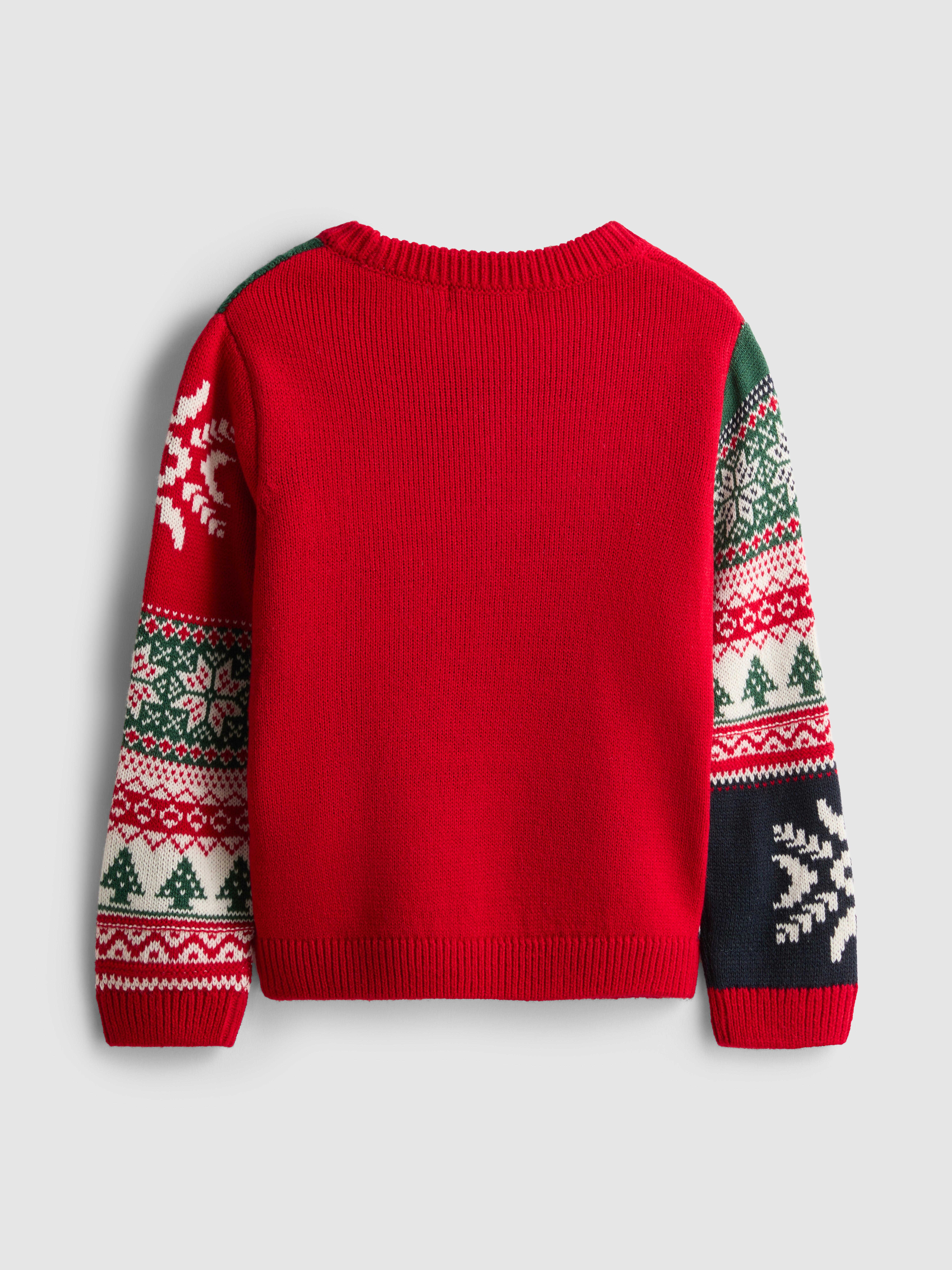 1.5-8yrs | Christmas Patchwork Sweater