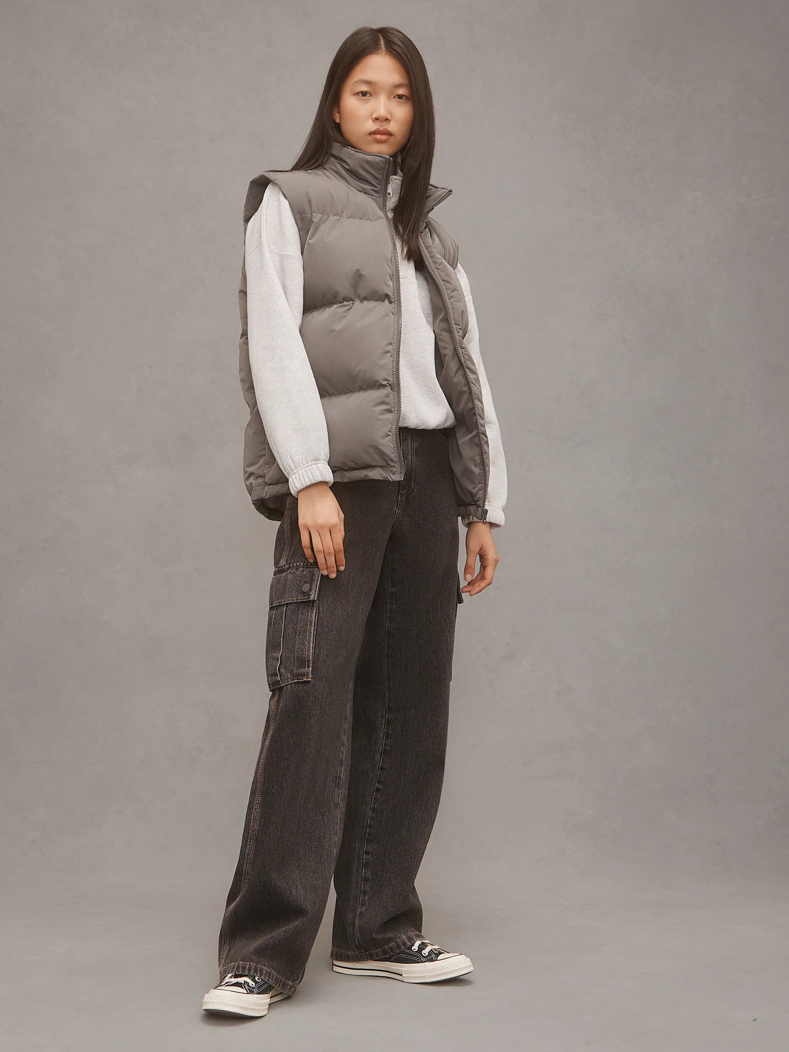 Graffiti Puffer Vest