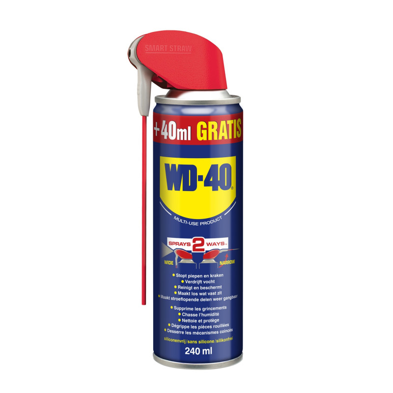 Spray multi-fonctions Smart Straw 200 ml   40 ml gratuits WD-40