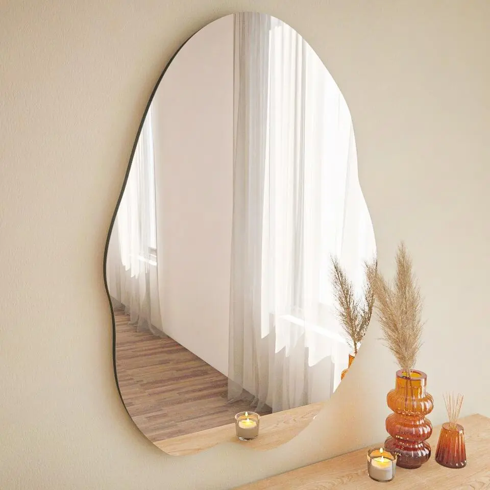 Wandspiegel Organisch - 60x2x85cm - Ohho