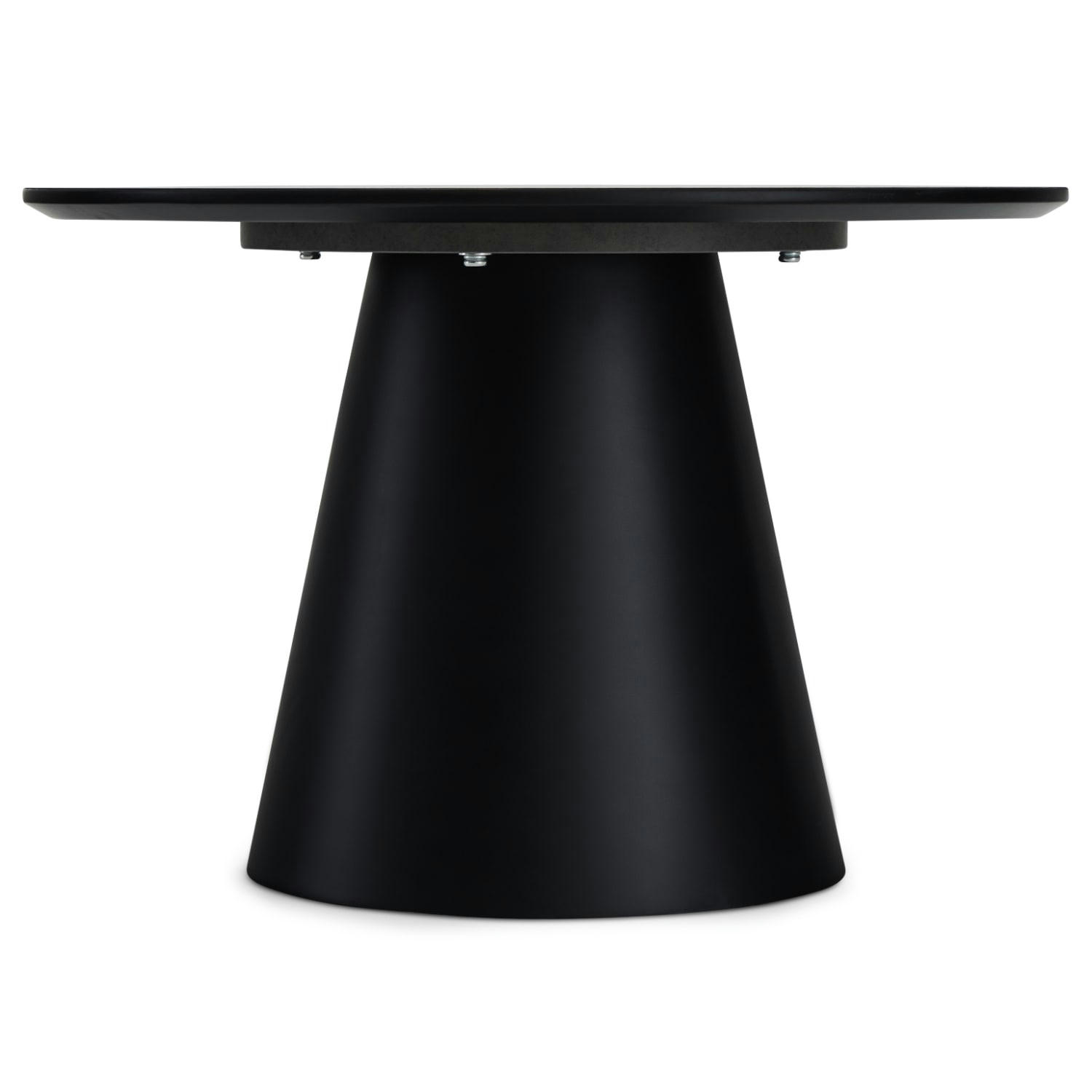 TANGO - Table basse ronde style scandinave gris