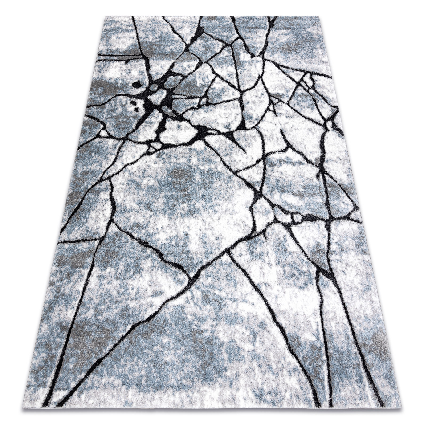 Dywan nowoczesny COZY 8873 Cracks Popękany beton - 80x150 cm