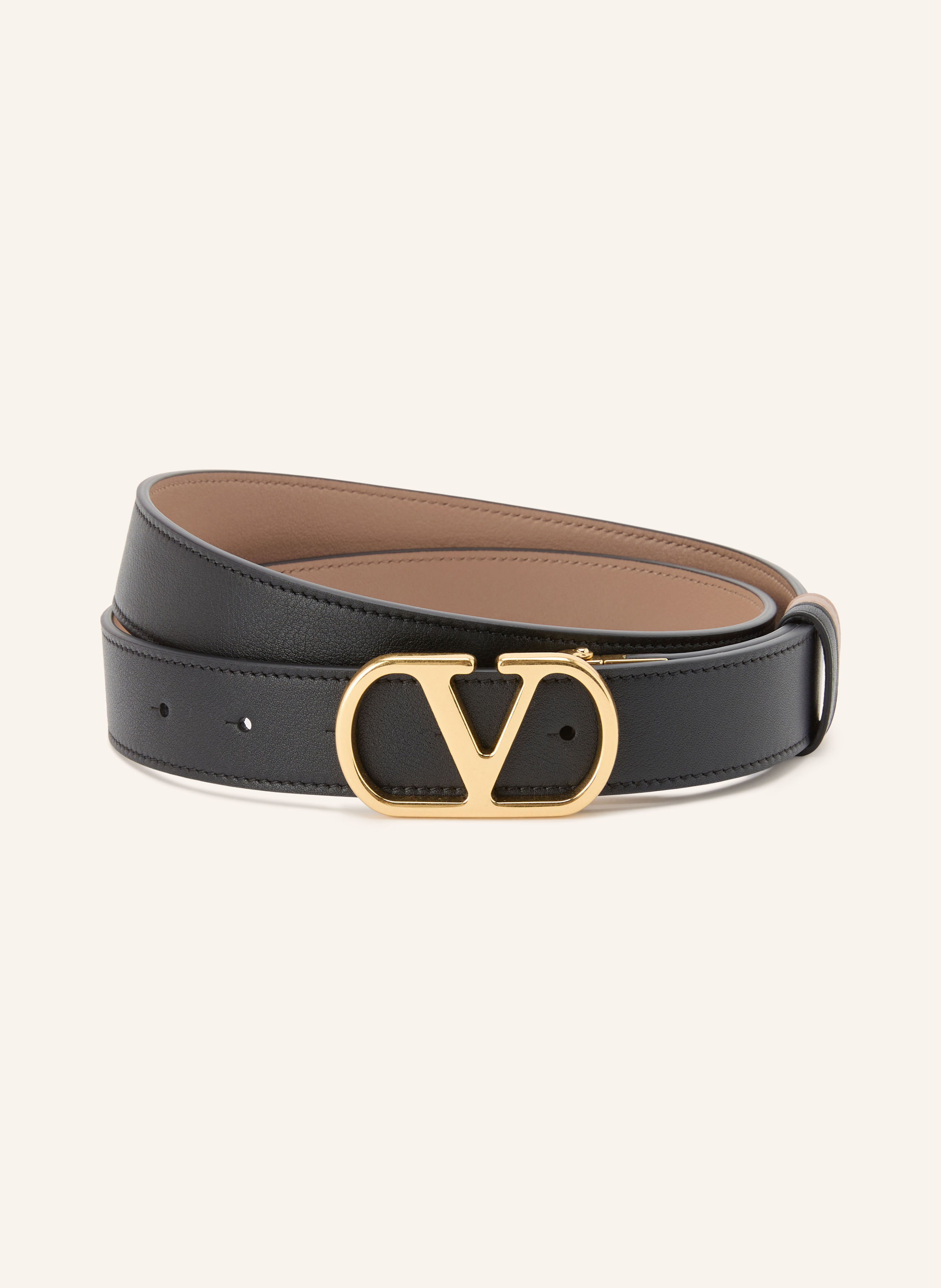 VALENTINO GARAVANI Ledergürtel VLOGO SIGNATURE zum Wenden