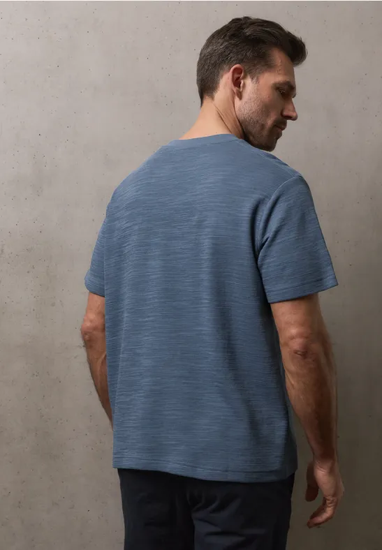 Cosy Slub T-Shirt mit Struktur