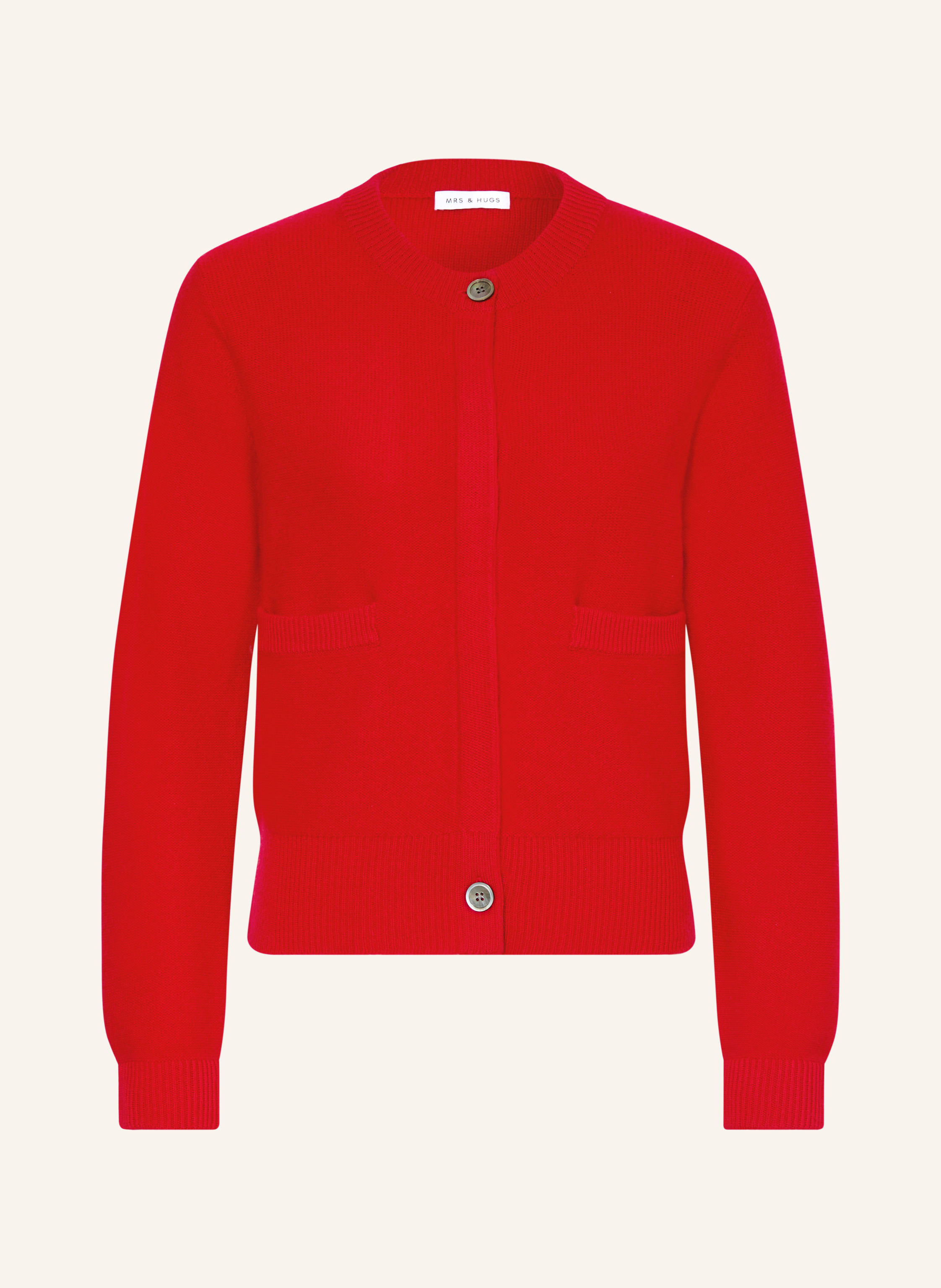 MRS & HUGS Strickjacke mit Cashmere