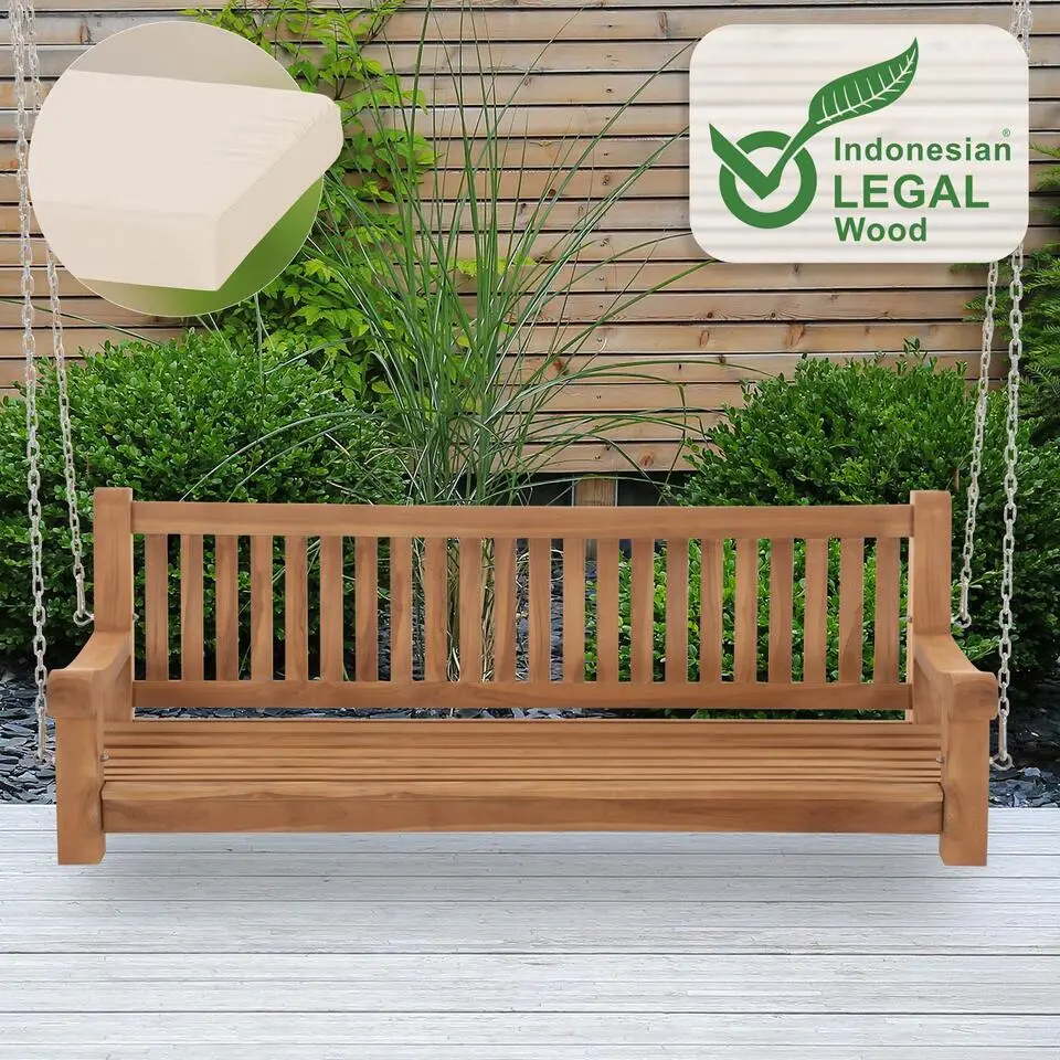 CLP Schommelbank Joyce 180 cm - creme