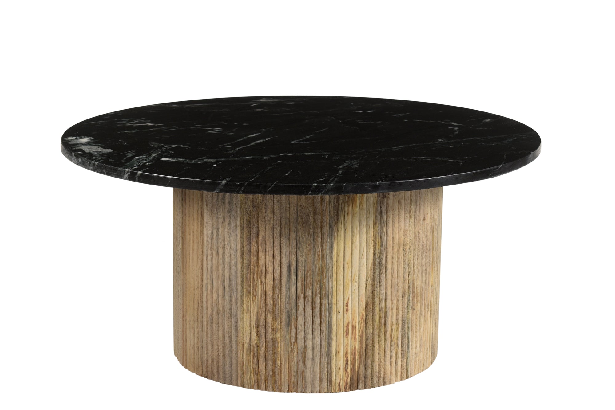 Brix salontafel Nova - mangohout marmer - 70cm