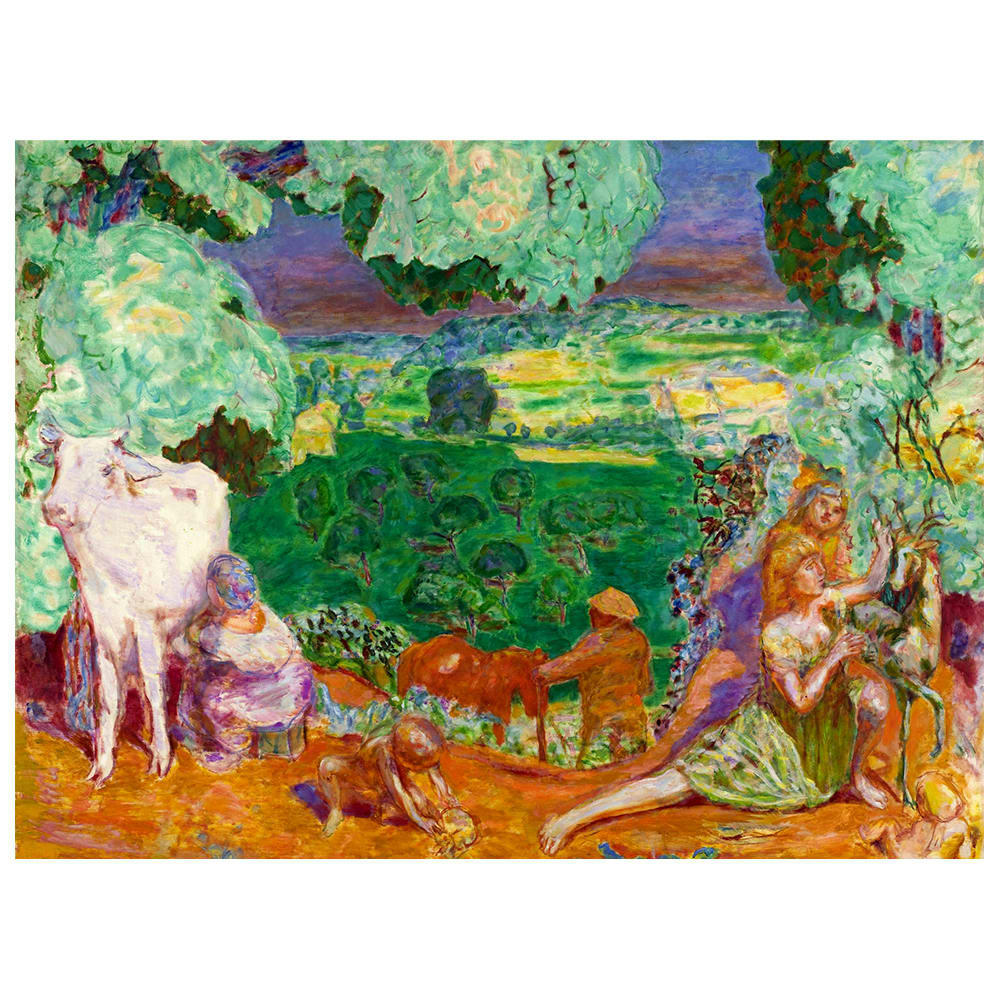 - Tableau la symphonie pastorale Pierre Bonnard 40x60cm