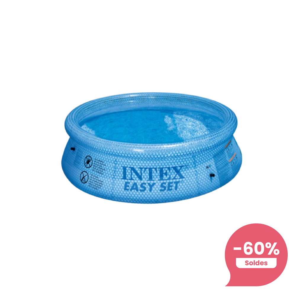 Liner piscine autostable transparente 2,44 x 0,76 m