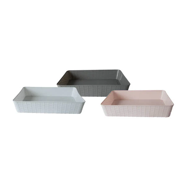 A4 Plastic Storage Basket 3 Litre