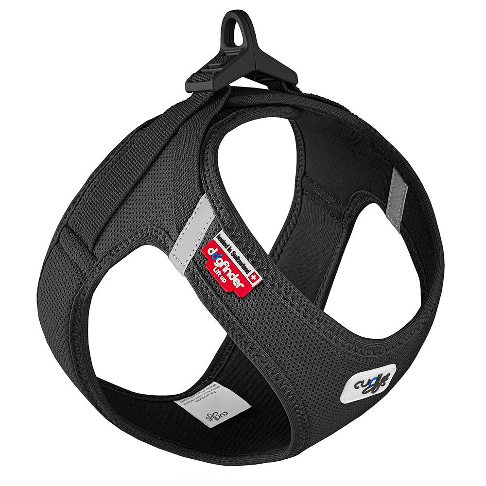 Curli Vest Harness Clasp Air-Mesh – Black