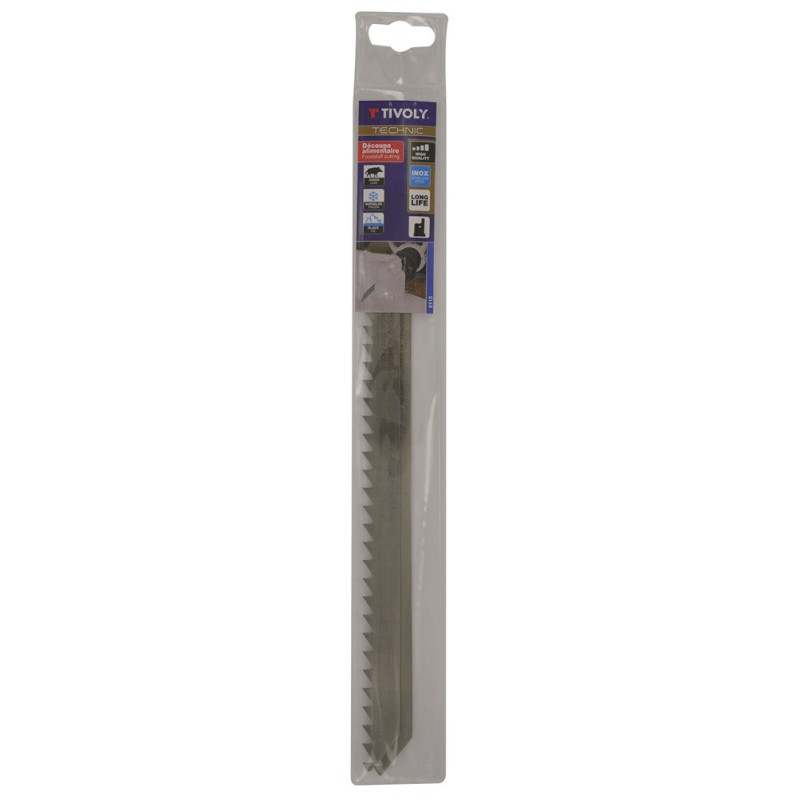 Lame de scie sabre spéciale alimentaire 300 mm 2 pièces TIVOLY