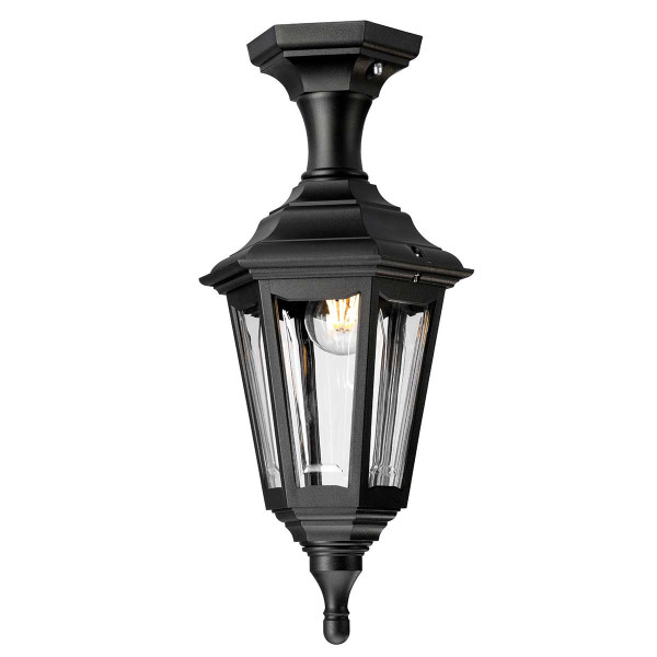 Lampa ogrodowa stojąca czarna Kinsale wys:51 cm 1xE27x60W IP44 Elstead